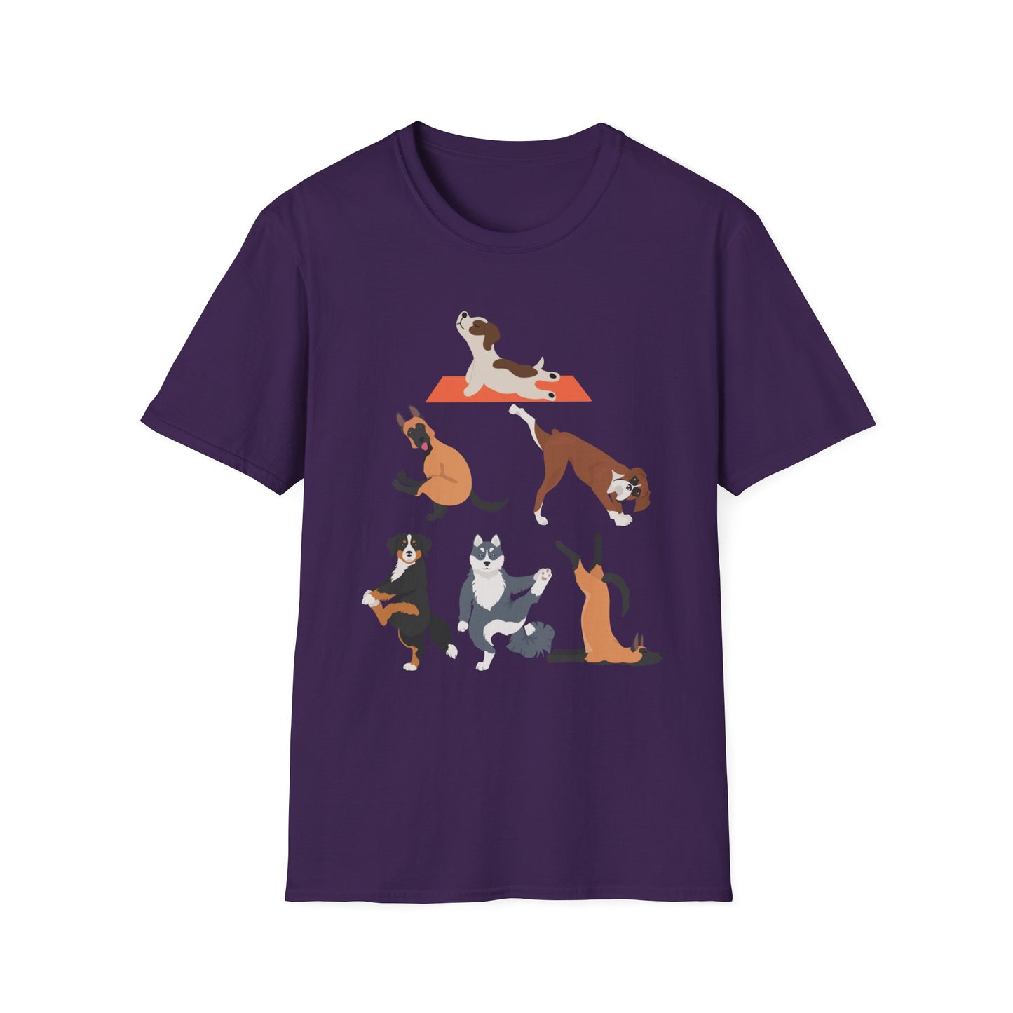 Yoga Dogs T-shirt Dog Yoga Shirt Funny Dog T-shirt for Dog Lover gift for Yoga Lover Gift Funny Yoga T Shirt Cute Dogs Doing Yoga Shirt