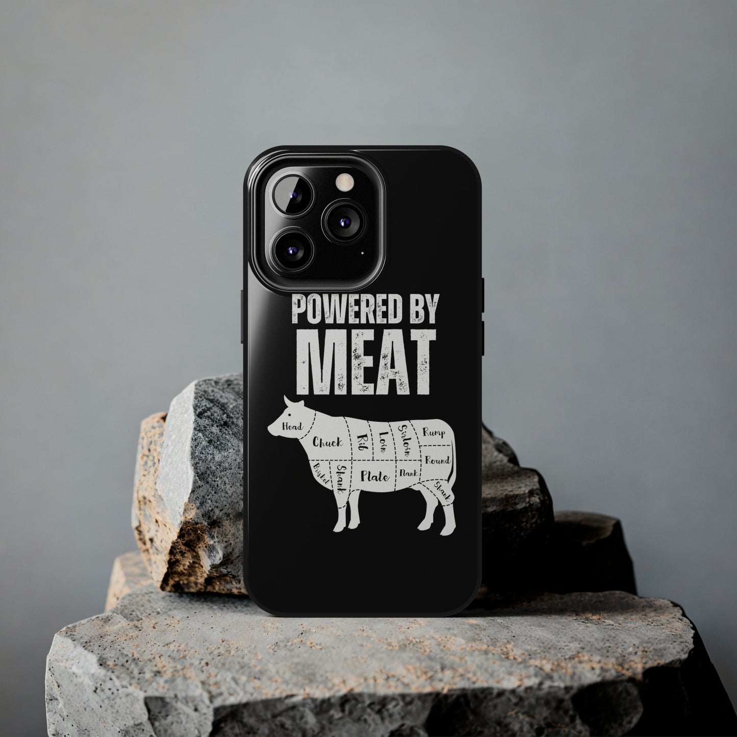 Funny iPhone case for Carnivore gift for Meat Lover gift for BBQ Lover gift for Grilling Grill Master iPhone protective case