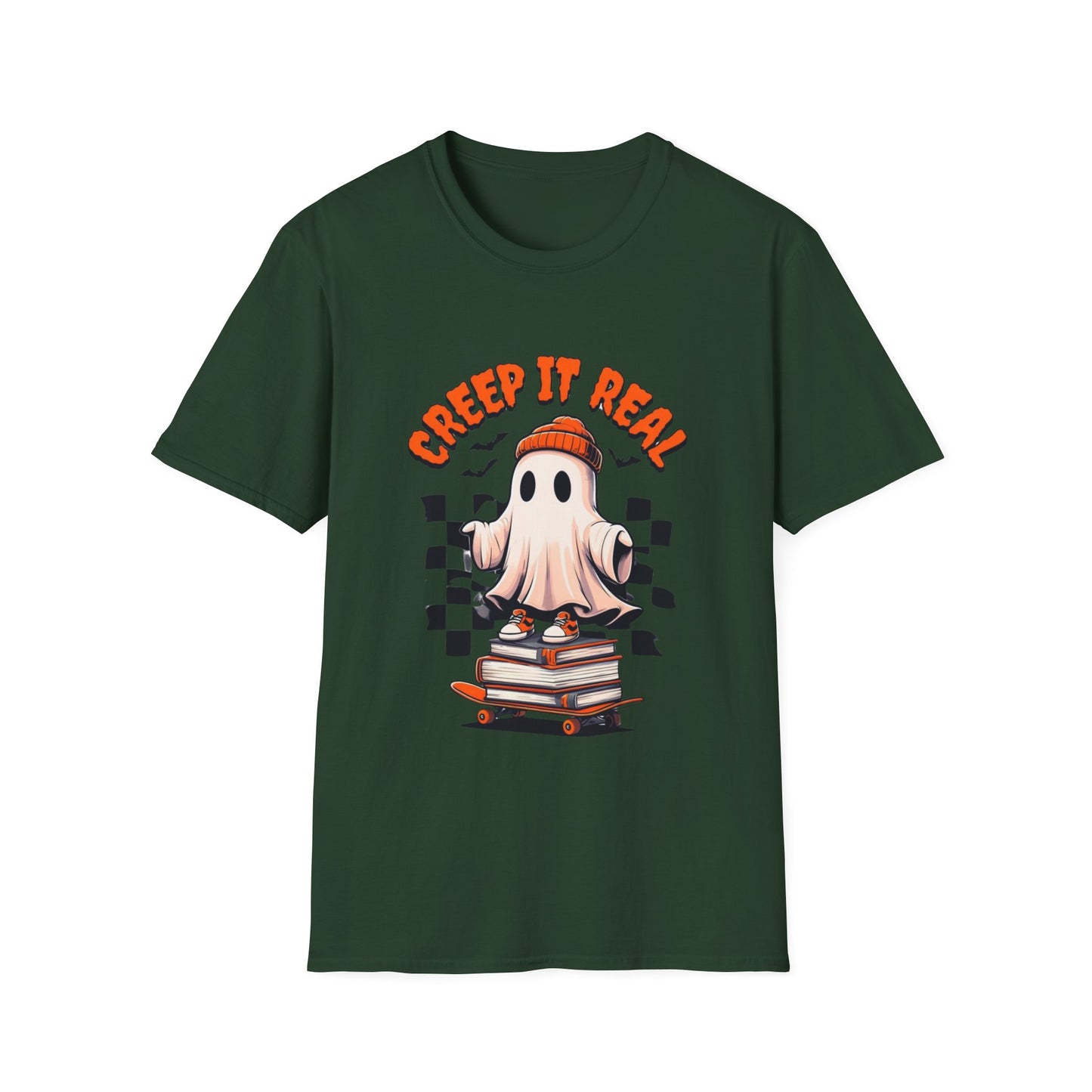 Book Halloween Shirt Ghost Halloween Tshirt Shost T-shirt for Halloween Party T Shirt for Halloween gifts for spooky season Fall t-shirts