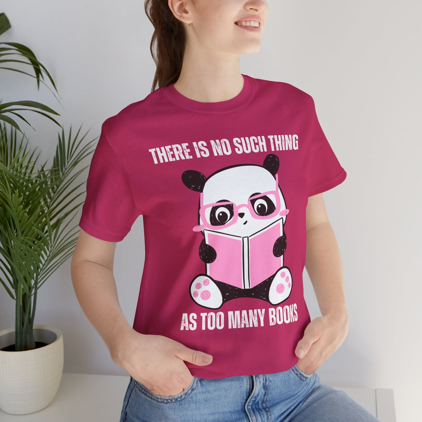 Panda Reading a Book T Shirt - Love Reading Books Shirt for Book Lover T-shirt gift for Panda Lover - Reading Panda