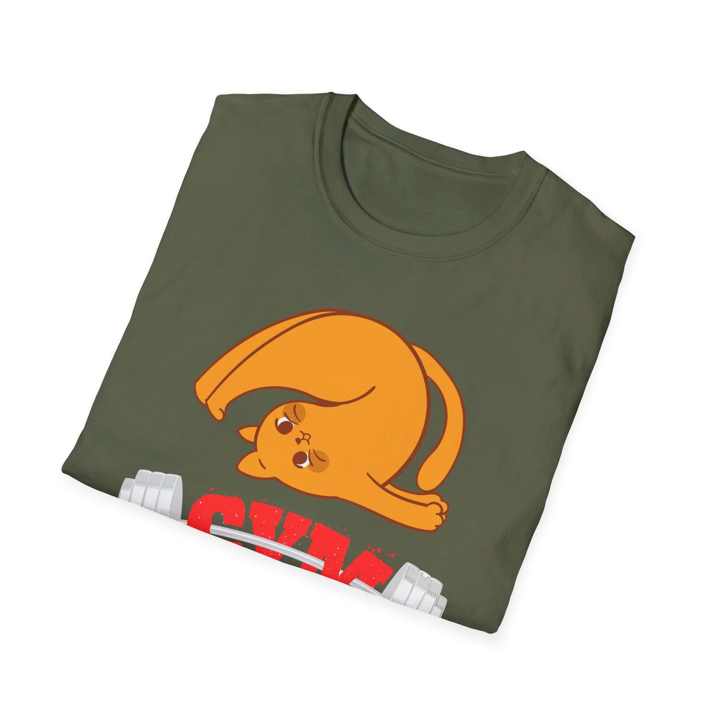 Gym Shirt for Cat Lover gifts for Workout Tshirt for Gym Rat gift Funny Cat Shirts for Fitness T-Shirts for Her gifts for Him gift for Cat Mom