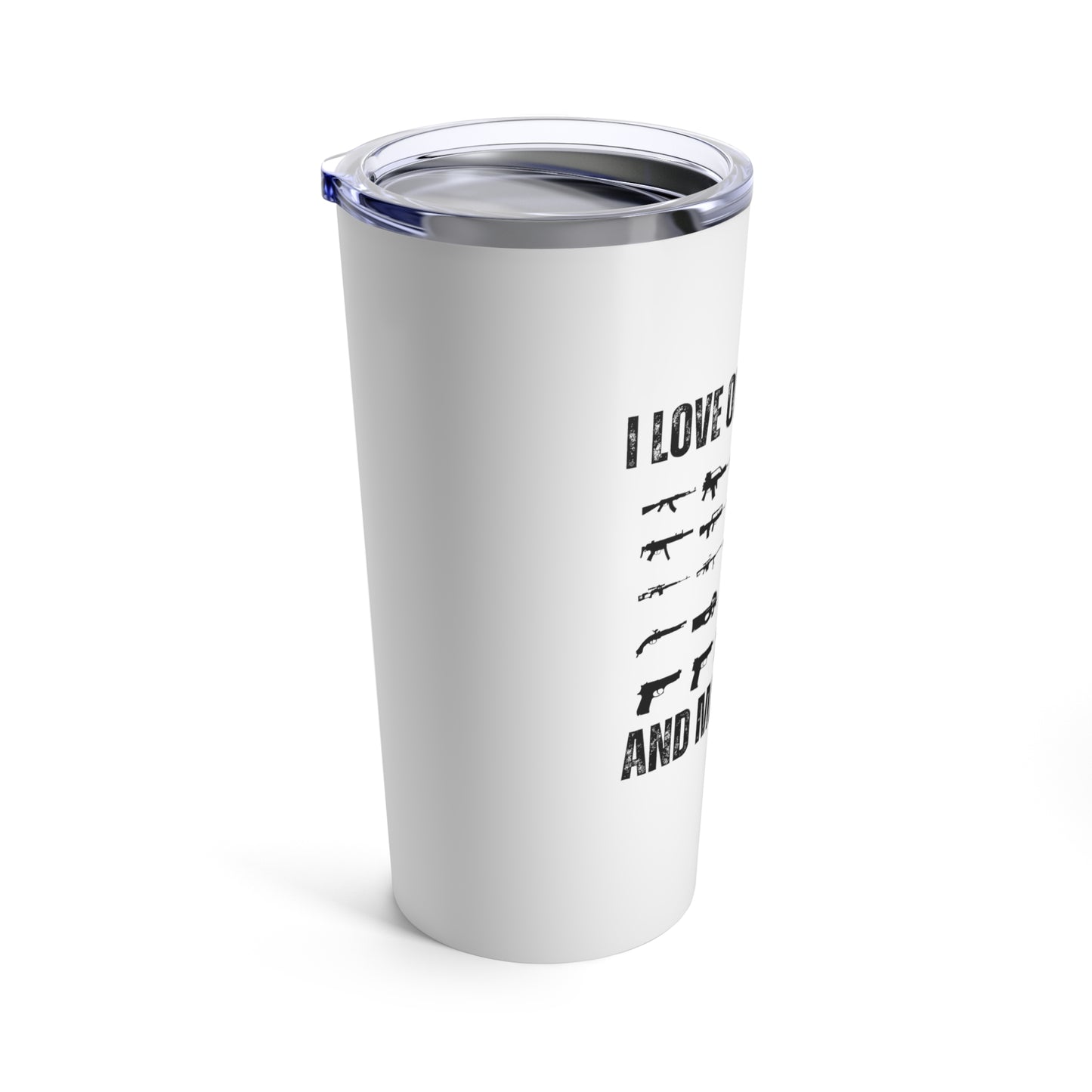 2nd Amendment Travel Mug for Pro Gun Lover gifts for Fathers Day gift for Husband or Dad Present Second Amendment Coffee Cup 20oz