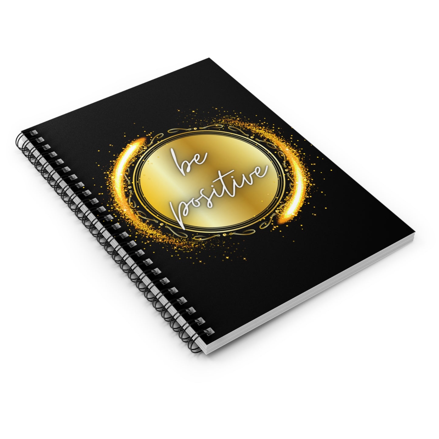 Be Positive Motivation Journal Pray Spiral Notebook - Ruled Line