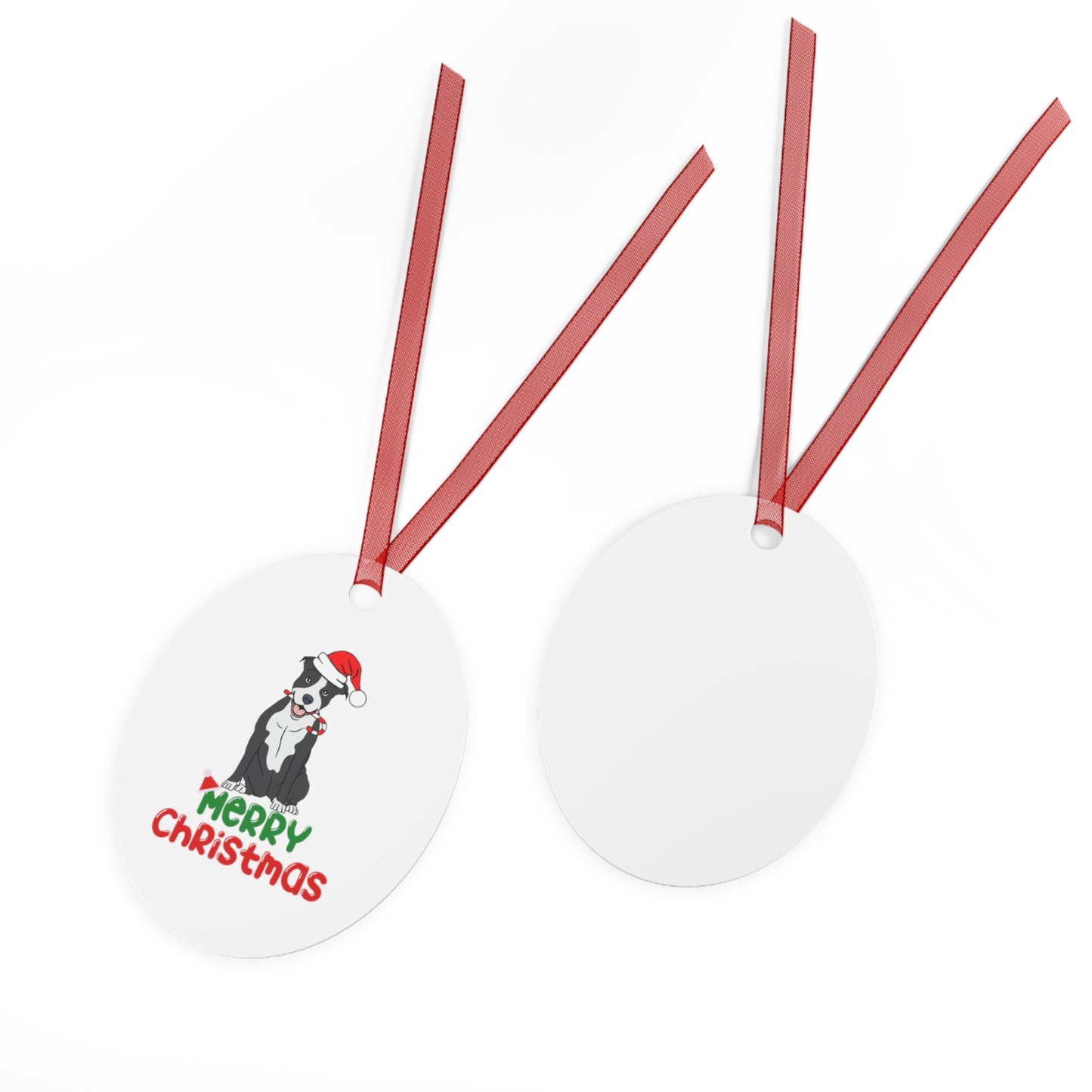 Pit Bull Christmas Ornament for Pit Bull Lover gift for Christmas Presents for Dog Lovers gifts for Christmas Dog Ornaments for Tree Ornament