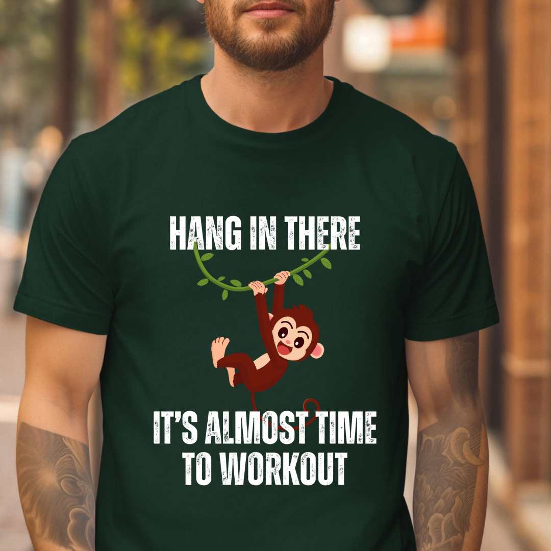 Funny Fitness Shirt for Monkey Lover gifts for Cross Fit Lover gift for Gym Clothing for Gym Tshirts for Her gifts Funny Gym Tops Gym tees