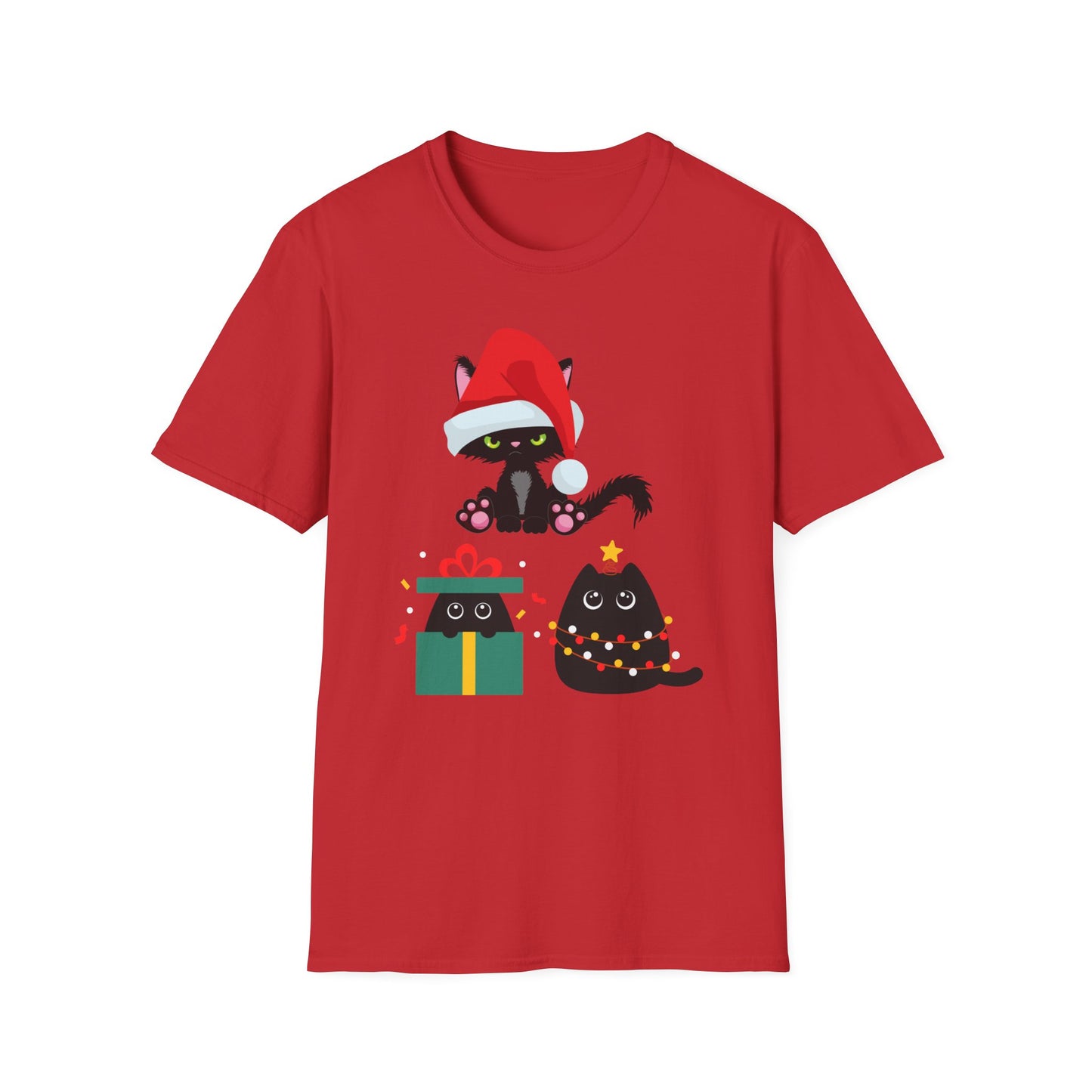 Funny Cat Shirts for Christmas present for Cat Lover gift for Funny Kitty Tee Shirt for Her gift for Women's Christmas T-shirt for Him gifts