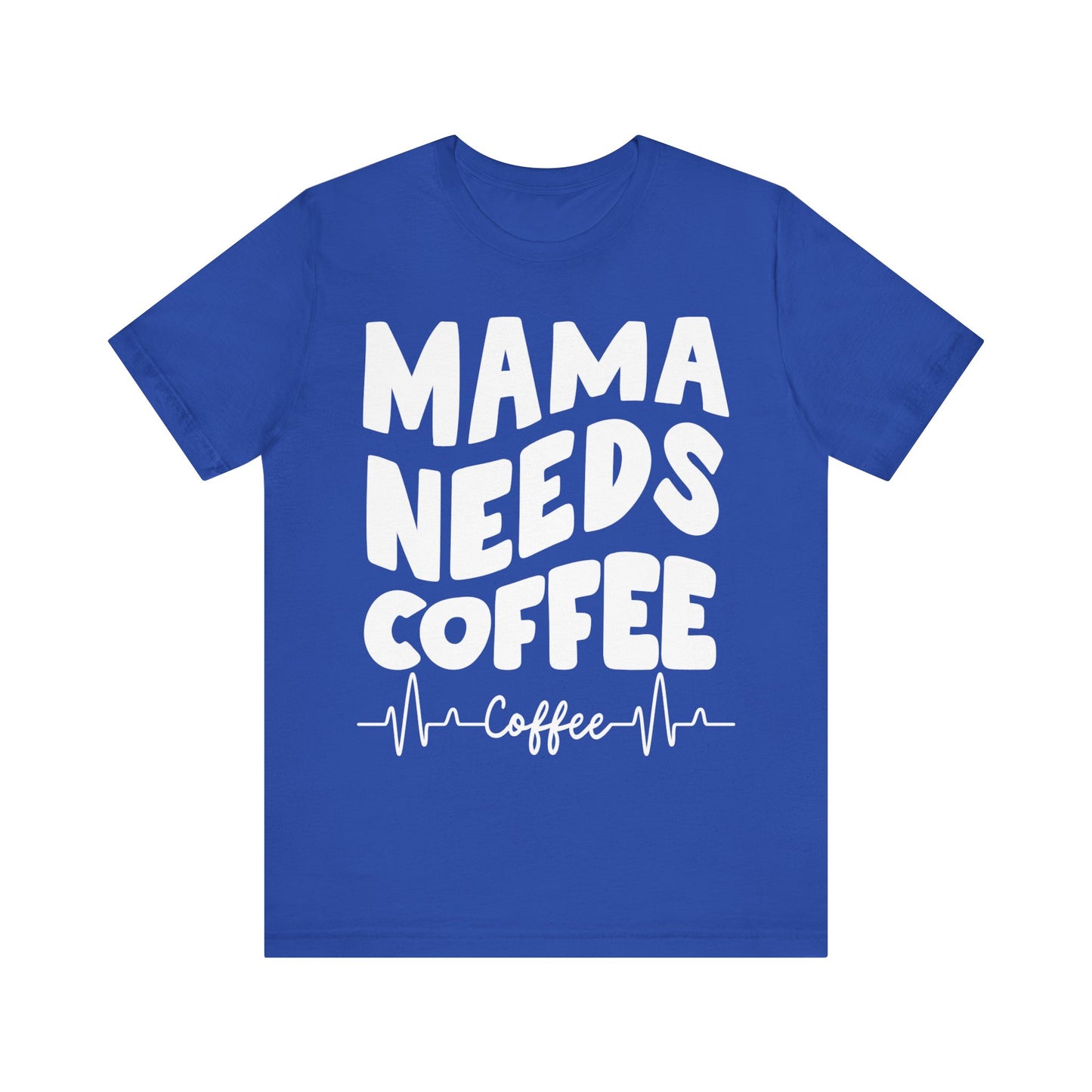 MAMA Needs COFFEE Shirt for Coffee Lover gift for Mothers Day gifts for Mom Groovy Mommy Shirts for Women