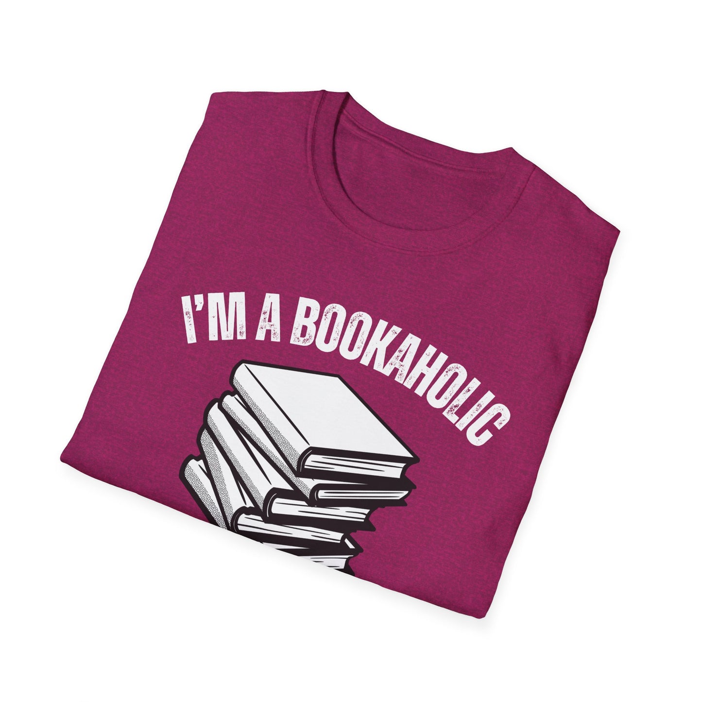 Bookaholic tshirt for book addicts shirt Book Addict T-shirt for Reading Lover T-shirts Book Lover Shirts Bookworm gift ideas for reading