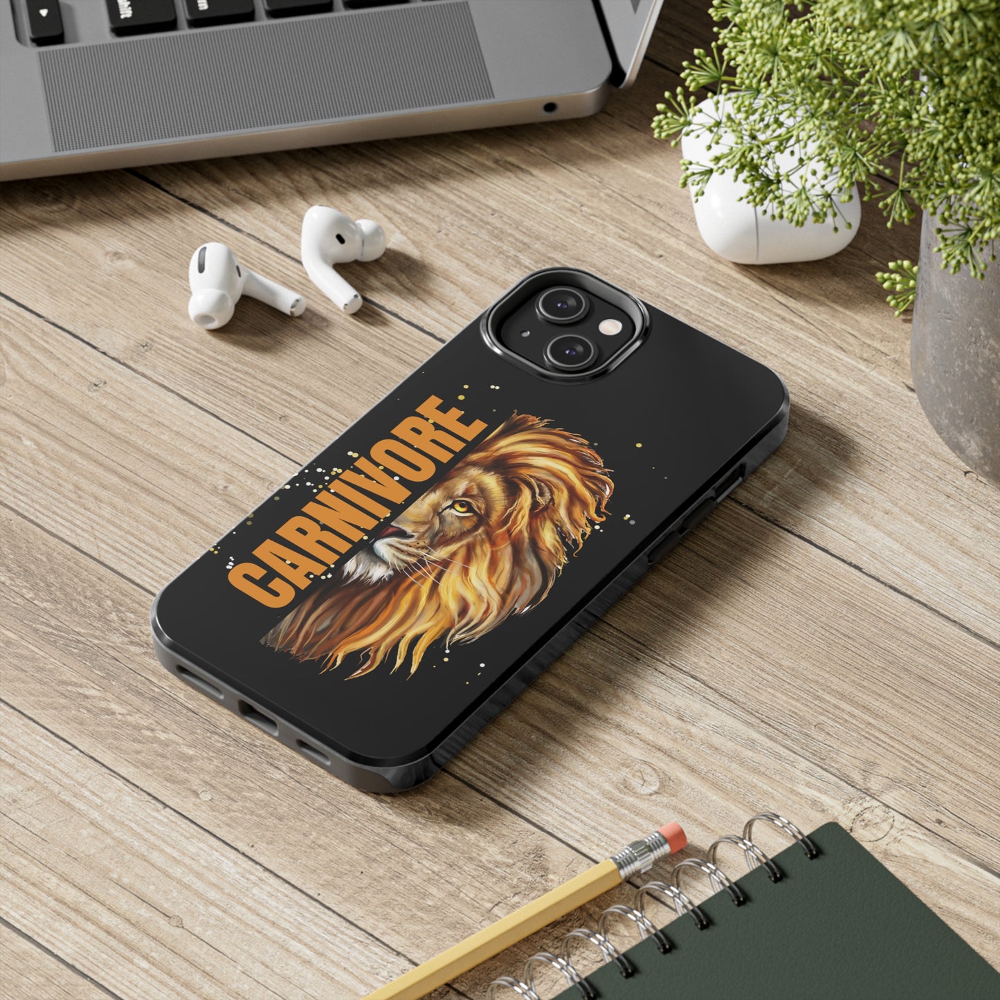 iPhone Case Lion Phone case for Carnivore gift for Lion Lover gift for him or gift for Her Tough Phone Cases
