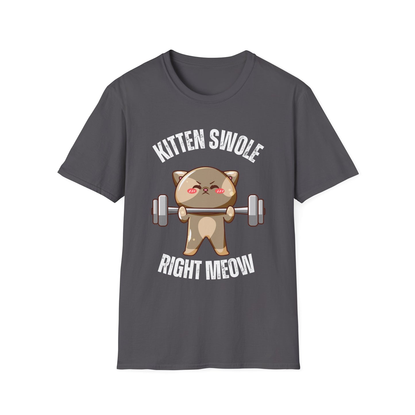 Funny Workout T-Shirt for Cat Lover gift for Gym Lover T Shirt, Funny Cat Shirt for Fitness Lover gift for Cat Lovers KITTEN Swole
