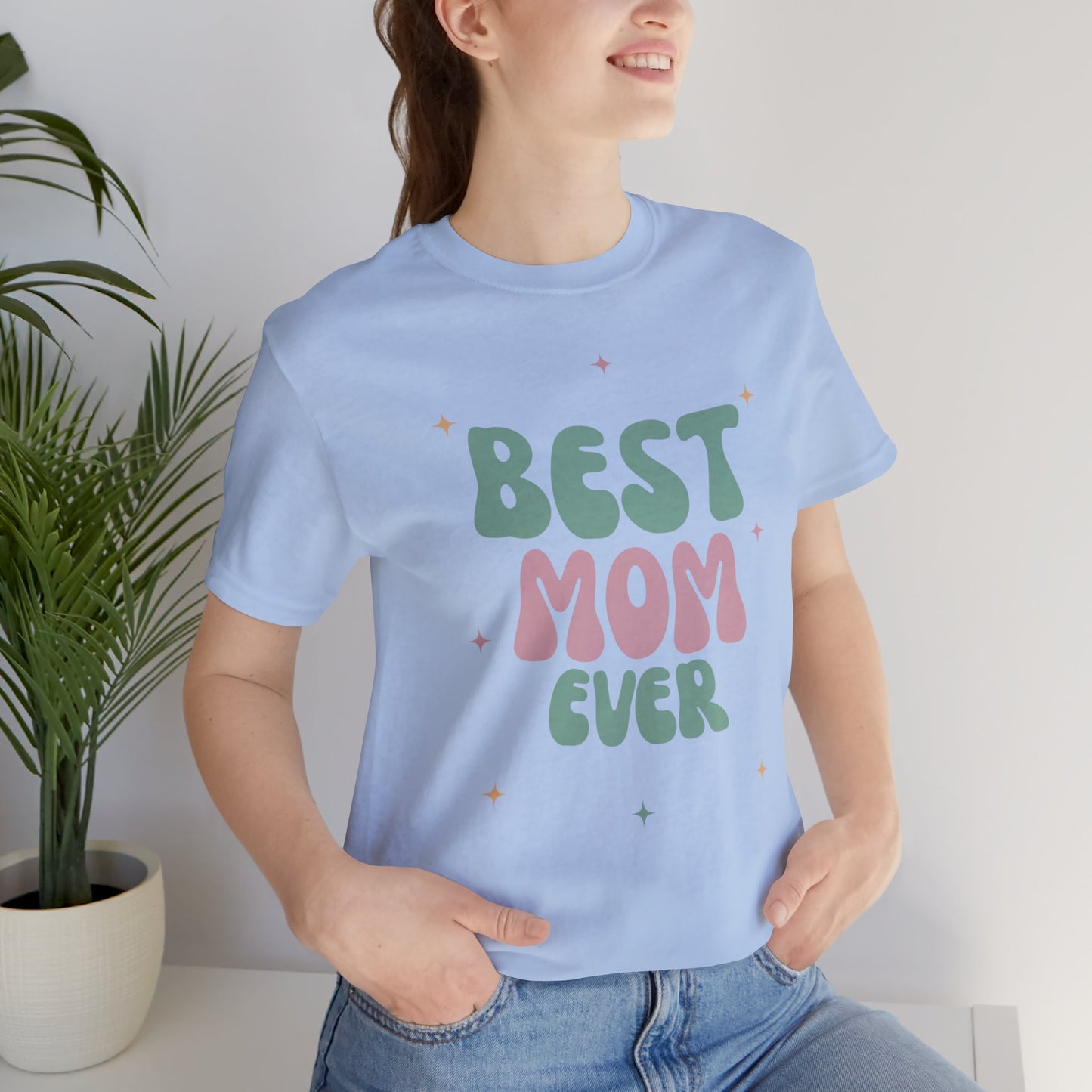 Best Mom Ever Shirt Groovy Funky T-shirts for Mom gifts for Mothers Day gift for Her Cute Momma Shirts Mommy T Shirts