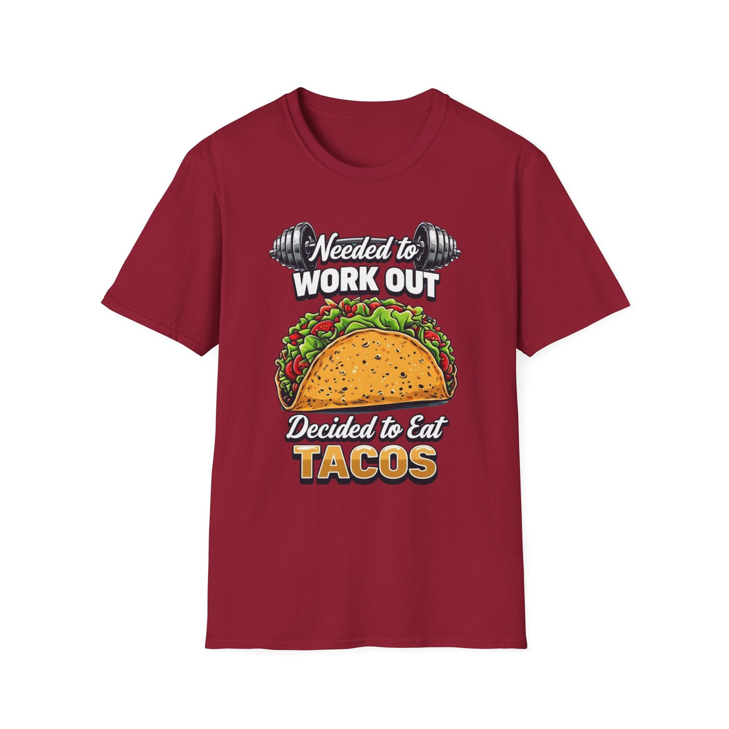 Taco Workout Shirt for Tacos Lover gift for Taco T Shirt for Gym TShirts Funny Taco Tee for Fitness Lover gifts for Foodie T-shirts for Him
