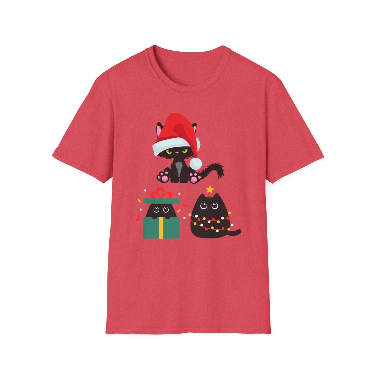 Funny Cat Shirts for Christmas present for Cat Lover gift for Funny Kitty Tee Shirt for Her gift for Women's Christmas T-shirt for Him gifts