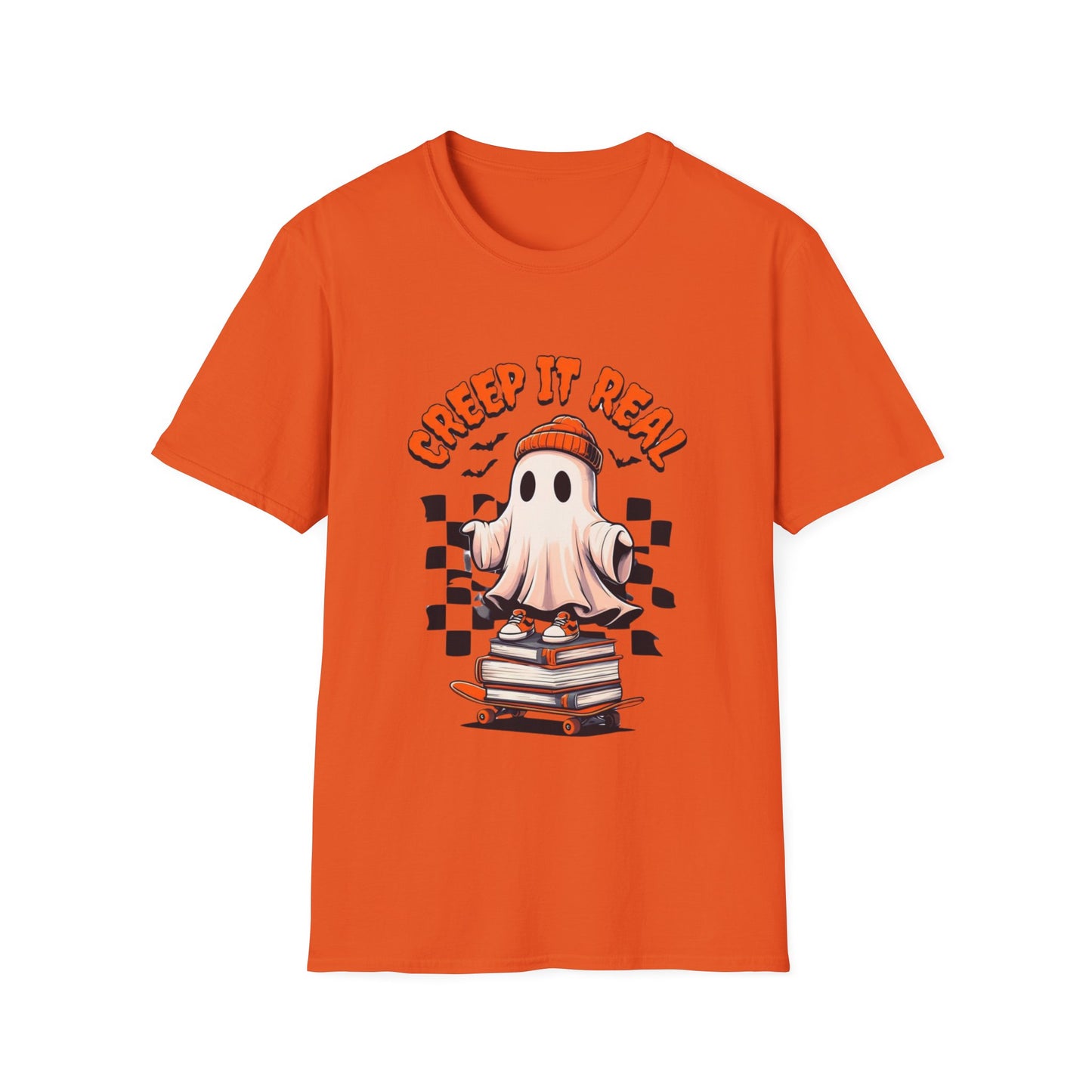 Book Halloween Shirt Ghost Halloween Tshirt Shost T-shirt for Halloween Party T Shirt for Halloween gifts for spooky season Fall t-shirts