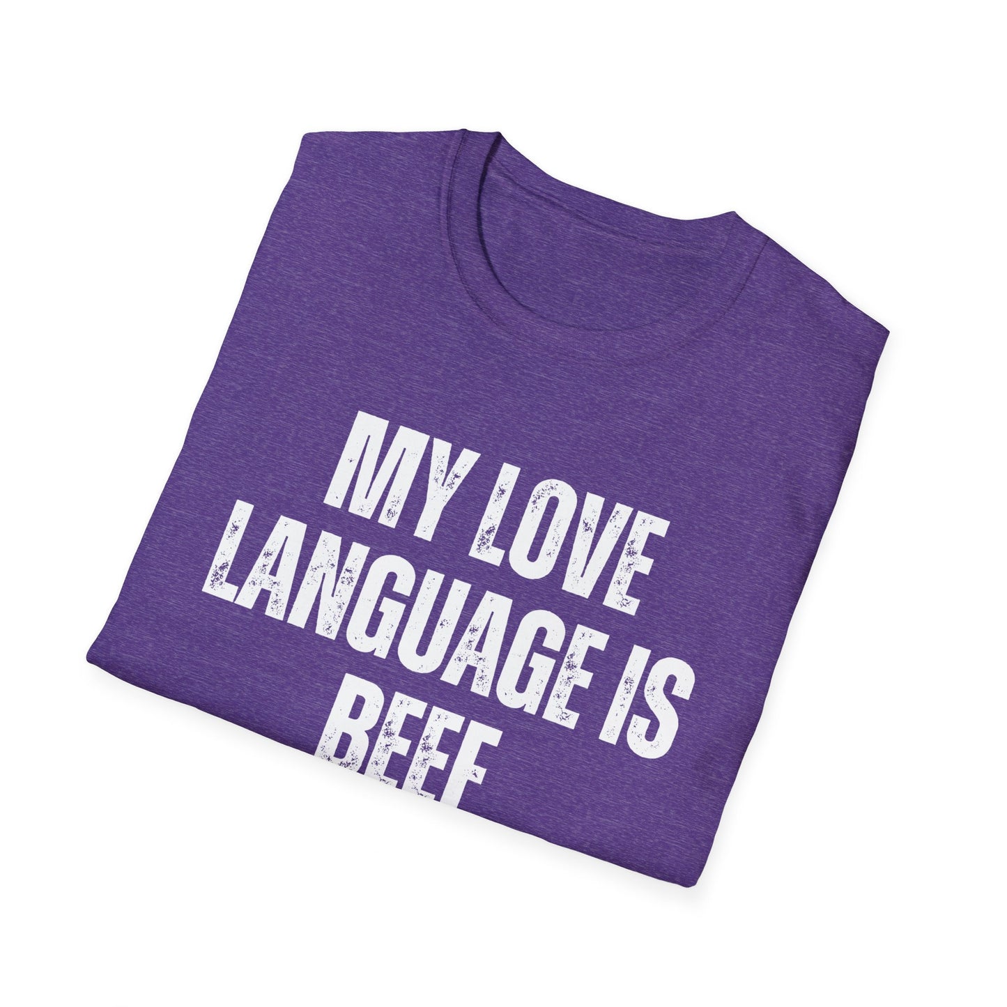 My Love Language is BEEF Tshirt for Carnivore Diet Shirt for Chef gift for Dad gifts for Husband gift for Boyfriend present for Christmas