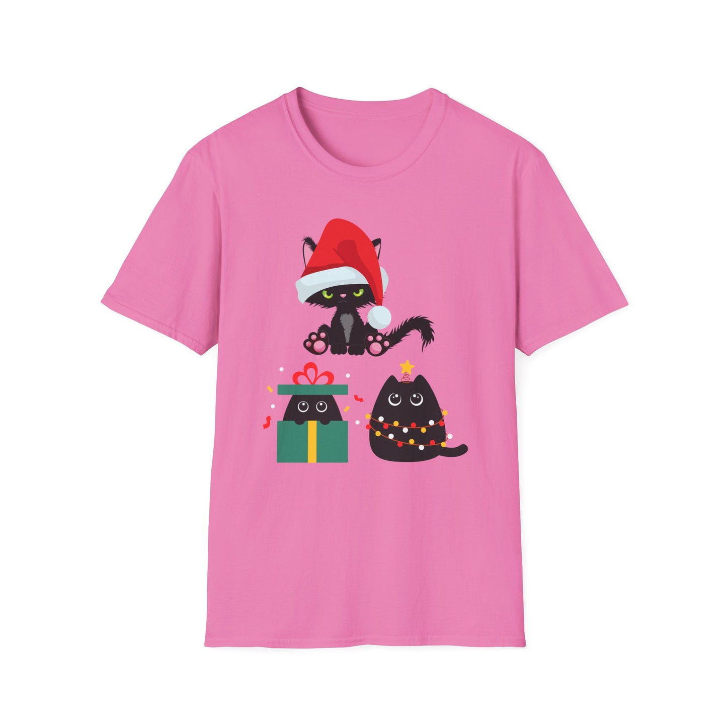 Funny Cat Shirts for Christmas present for Cat Lover gift for Funny Kitty Tee Shirt for Her gift for Women's Christmas T-shirt for Him gifts