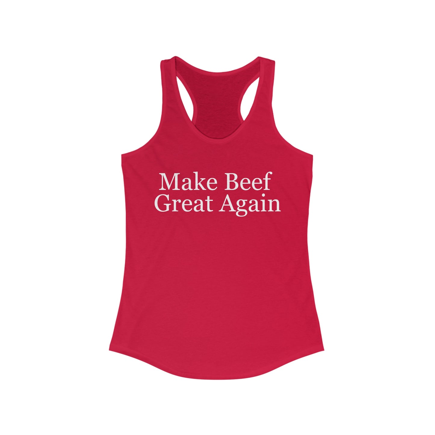 Make Beef Great Again Tank Top for personalized gift for Carnivore gifts for Her Custom Tank Top for Meat Lover Gift for Her