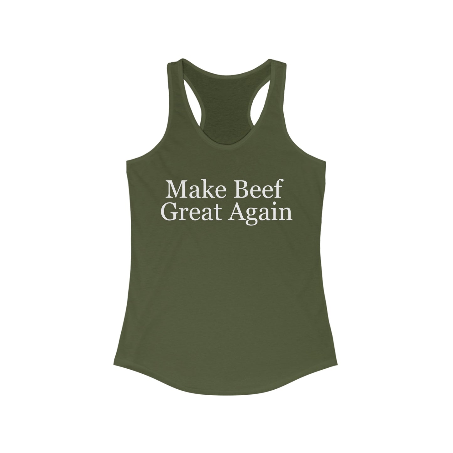 Make Beef Great Again Tank Top for personalized gift for Carnivore gifts for Her Custom Tank Top for Meat Lover Gift for Her