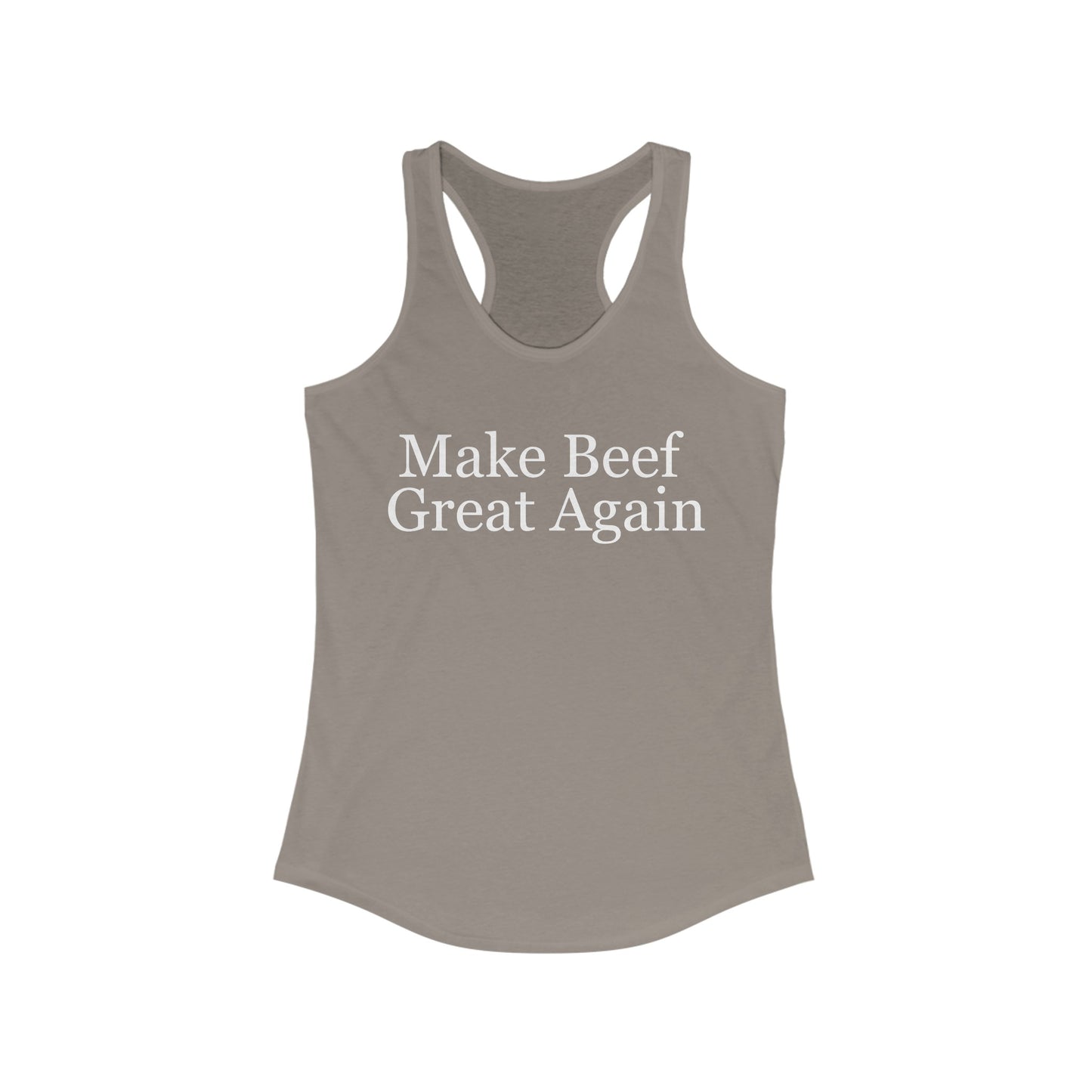 Make Beef Great Again Tank Top for personalized gift for Carnivore gifts for Her Custom Tank Top for Meat Lover Gift for Her
