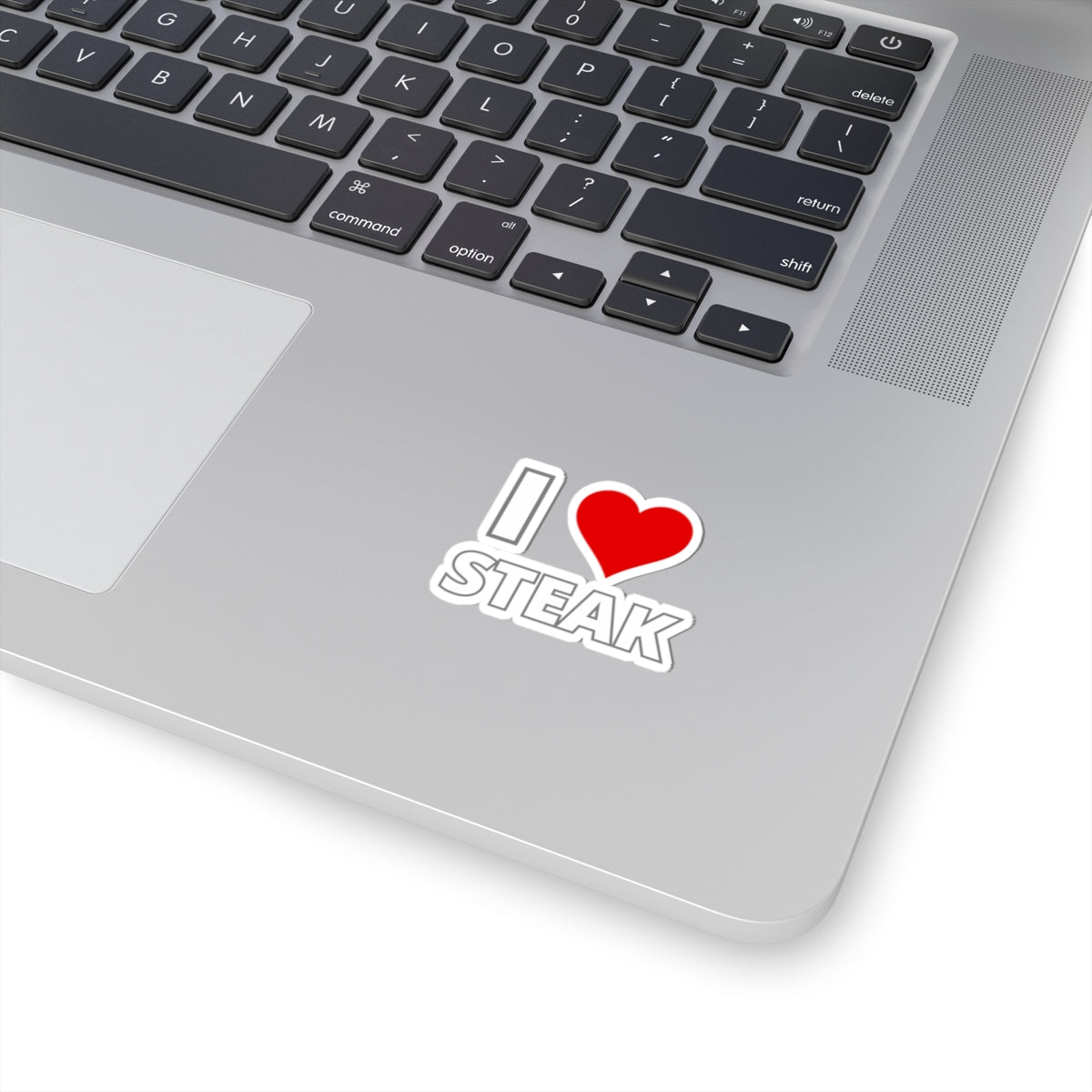 I LOVE STEAK Sticker for Steak Lover Gift for Meat Lover gifts for Carnivore Diet Present I Heart Steak Decal Sticker for Chef gift