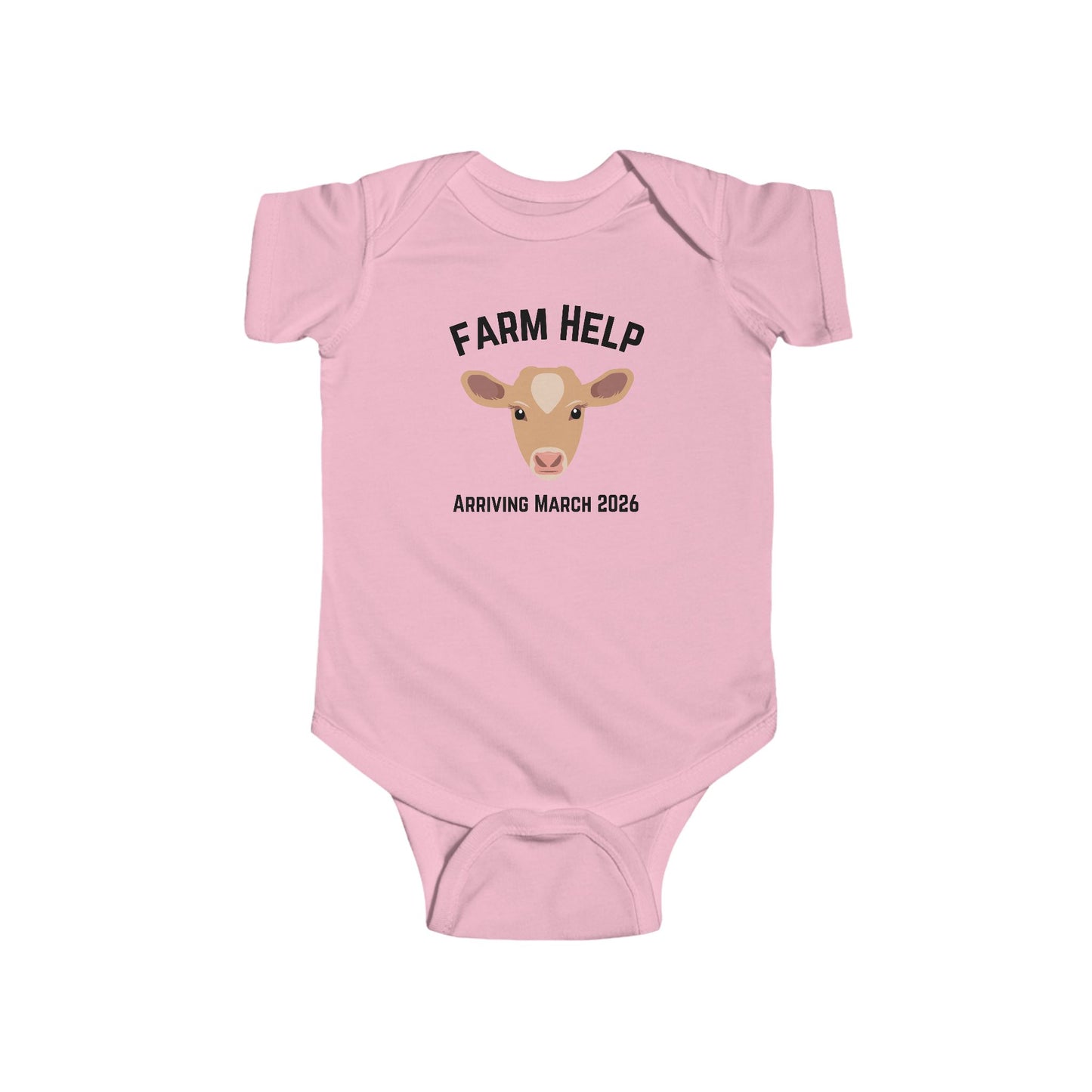 Jersey Cow On Piece Suit Infant Bodysuit, Homesteader Gift, Future Farmer Baby, Homestead Outfit, Cow Lover Gift, Newborn Outfit