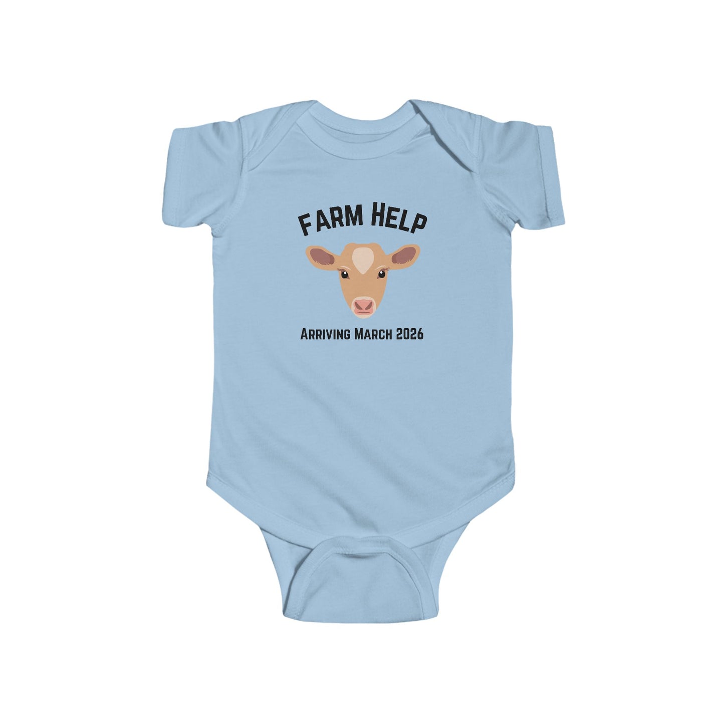 Jersey Cow On Piece Suit Infant Bodysuit, Homesteader Gift, Future Farmer Baby, Homestead Outfit, Cow Lover Gift, Newborn Outfit