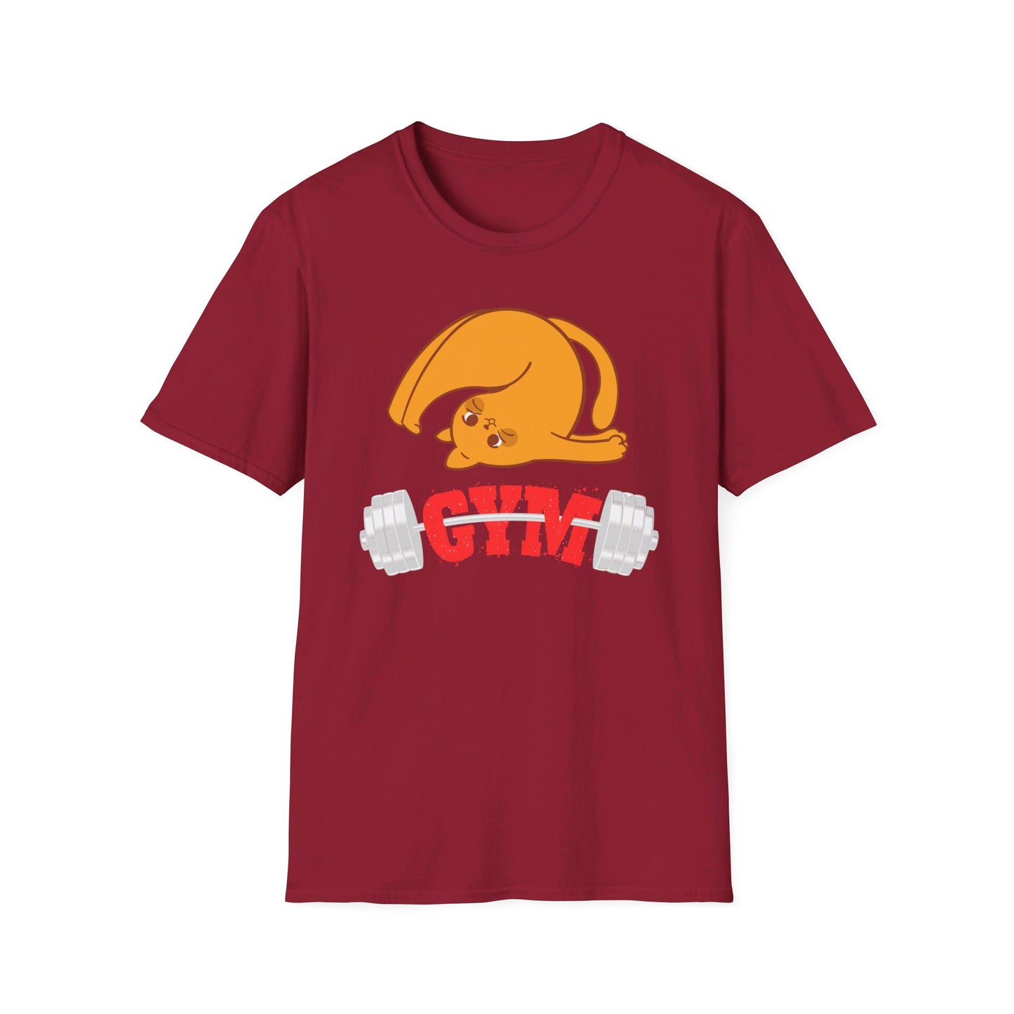 Gym Shirt for Cat Lover gifts for Workout Tshirt for Gym Rat gift Funny Cat Shirts for Fitness T-Shirts for Her gifts for Him gift for Cat Mom