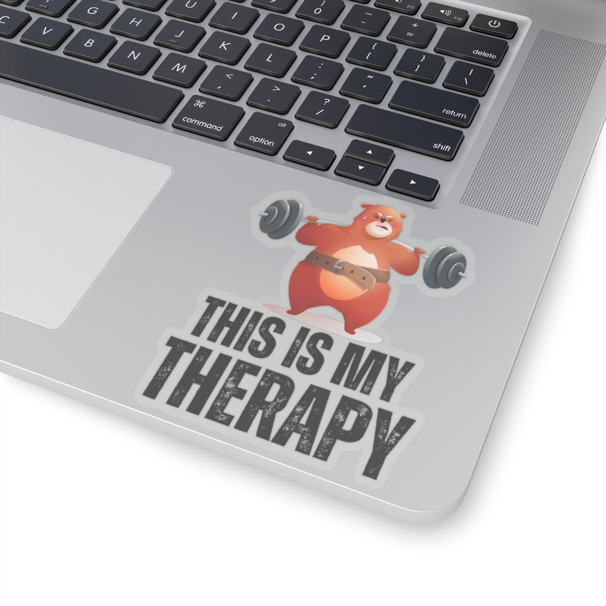 Funny Weightlifting Sticker for Gym Lover gift for Fitness Lover gift for Powerlifting Sticker THIS is my THERAPY Sticker