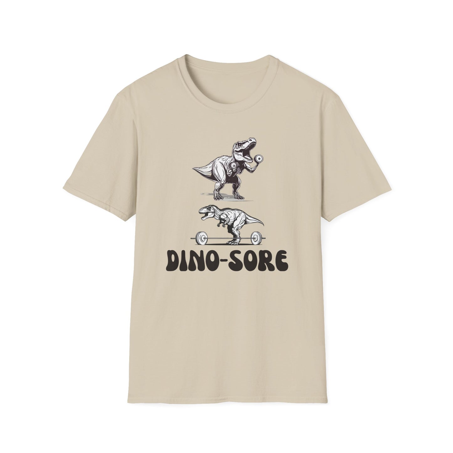 Funny Workout Top for Gym Shirts for Powerlifting T Rex Shirt Dino Sore Pun T Shirt for Fitness Enthusiasts gifts for Gym Lover T-shirts