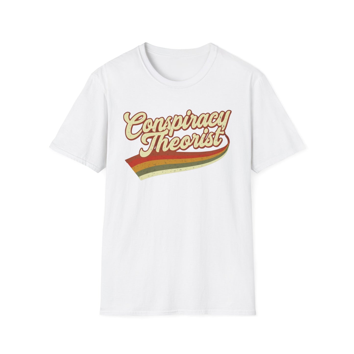 Conspiracy Theorist T-shirt for Conspiracies Lover Tshirts Funny Conspiracy T Shirt for Funny gift ideas for Him gifts for Women Retro Tees