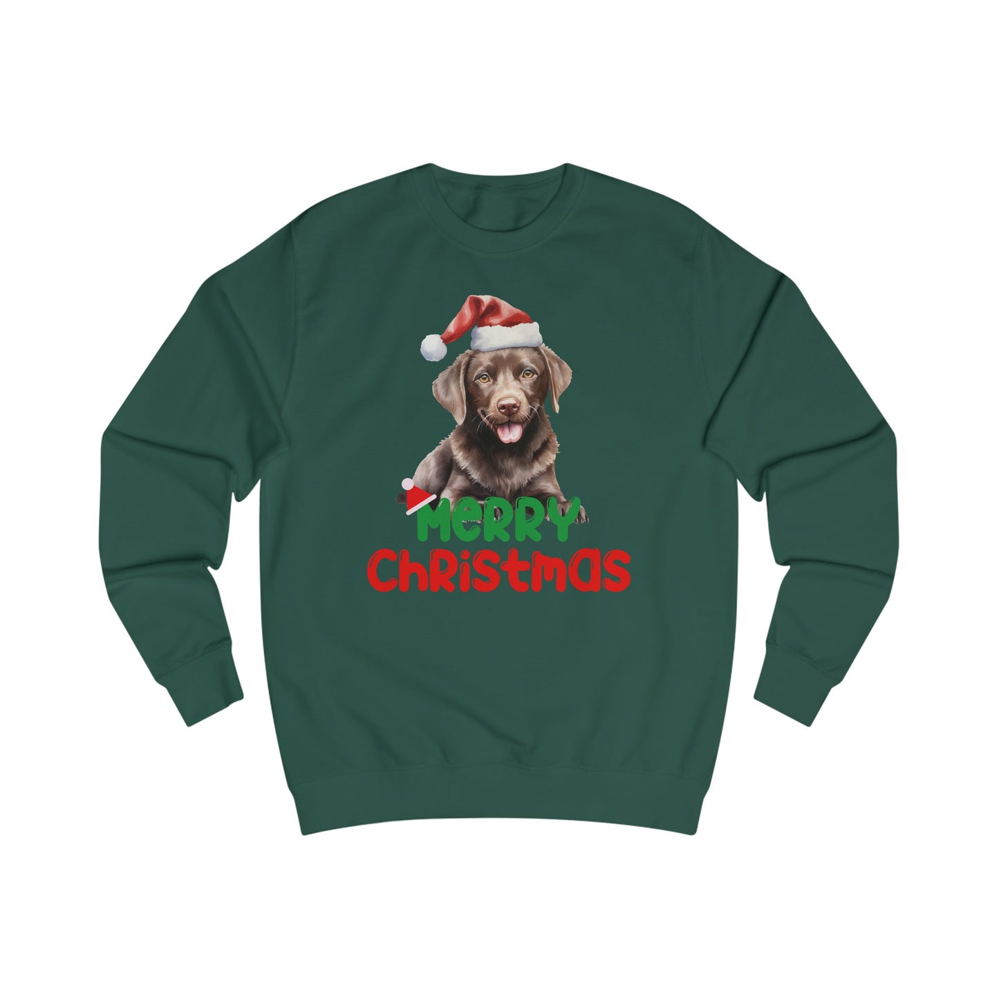 Chocolate Lab Sweatshirt for Christmas Sweatshirts for Dog Lovers gifts for Christmas Dog Sweaters for Brown Lab Mom gifts for Her
