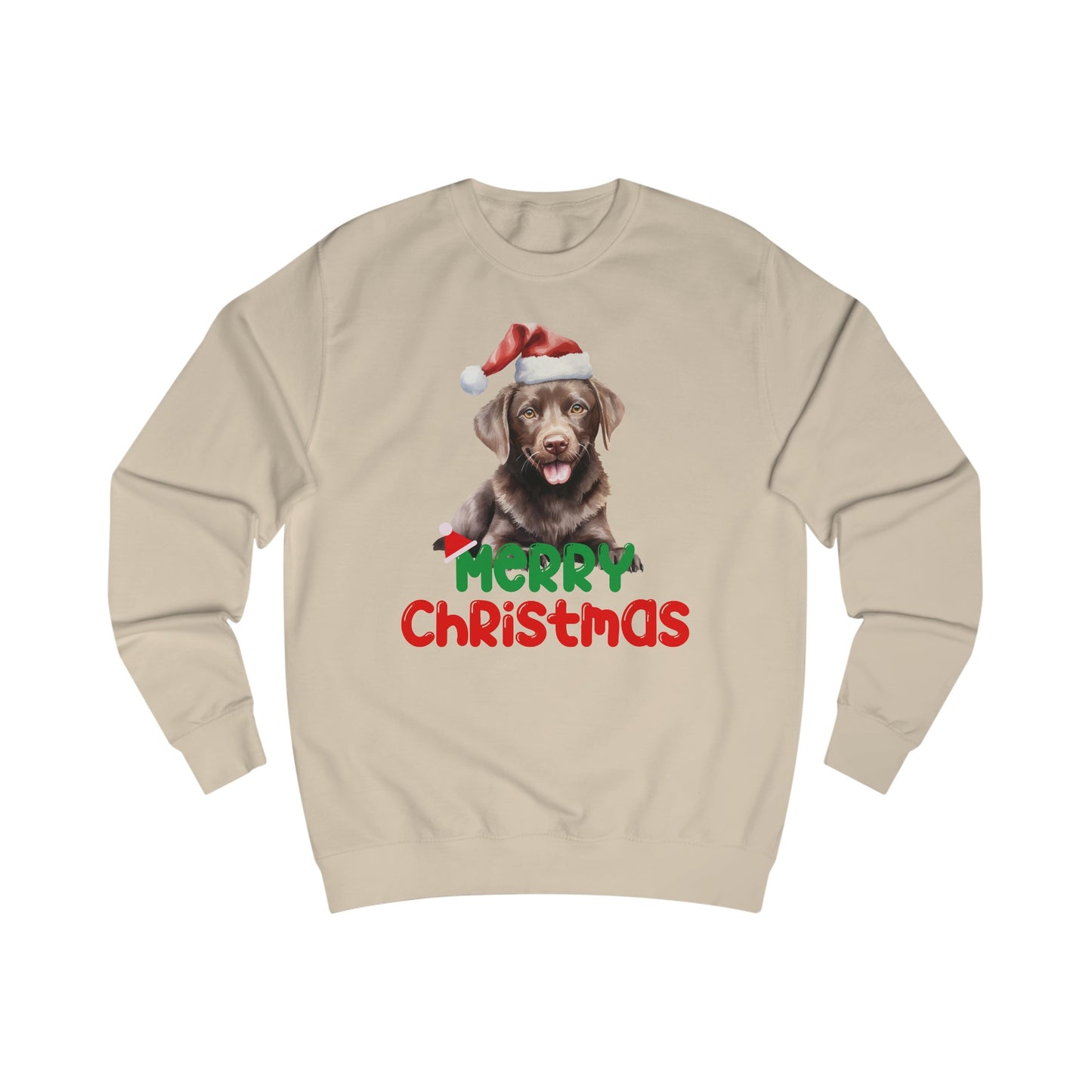 Chocolate Lab Sweatshirt for Christmas Sweatshirts for Dog Lovers gifts for Christmas Dog Sweaters for Brown Lab Mom gifts for Her