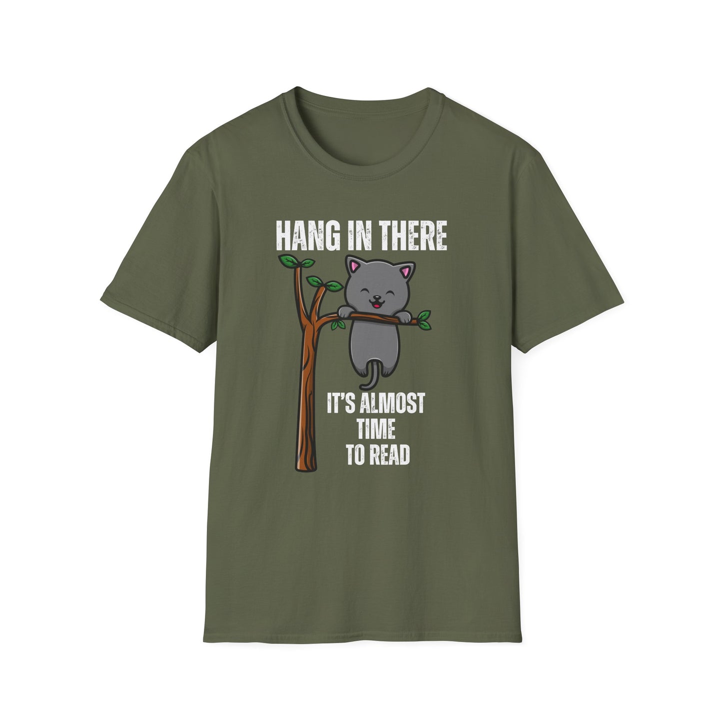 Hang in There Shirt It's Almost Time to Read Tshirt for Reading gift ideas for Book Lovers gift Bookish T Shirts Reading T-shirt Book Lover