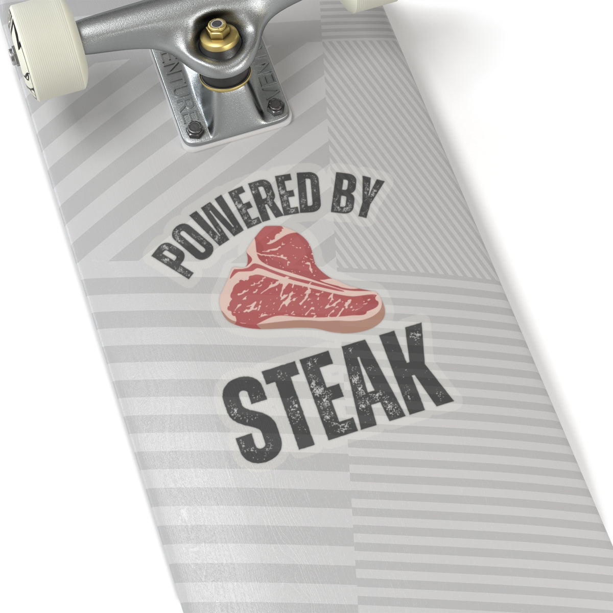 Powered by Steak Meat Lover sticker for Meat Lovers gifts Carnivore Diet sticker for Grilling gift for BBQ Barbecue Steak Lover gift