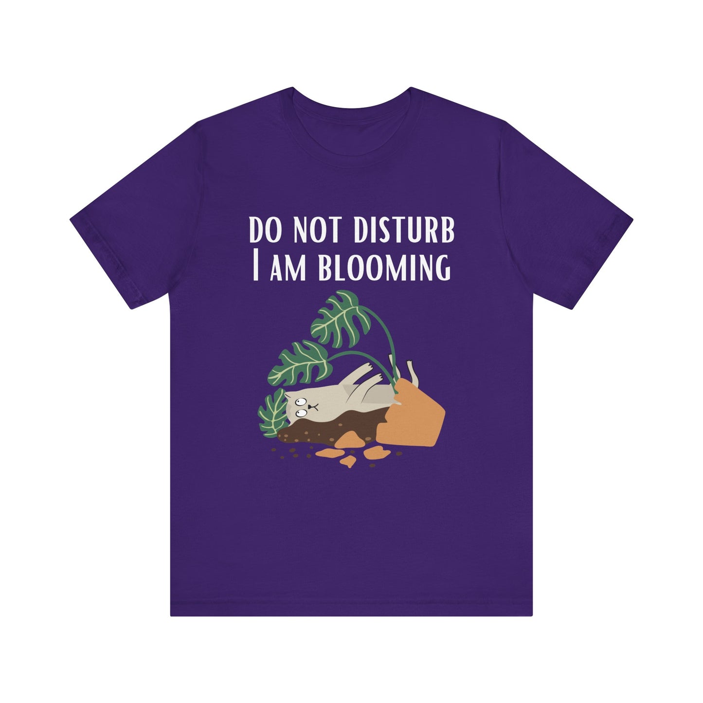 Cat T-shirt for Cat Lover Shirts for Cats Moms T Shirts DO Not Disturb Tee for Introvert gift ideas Gardening gift for Mom Grandma gifts