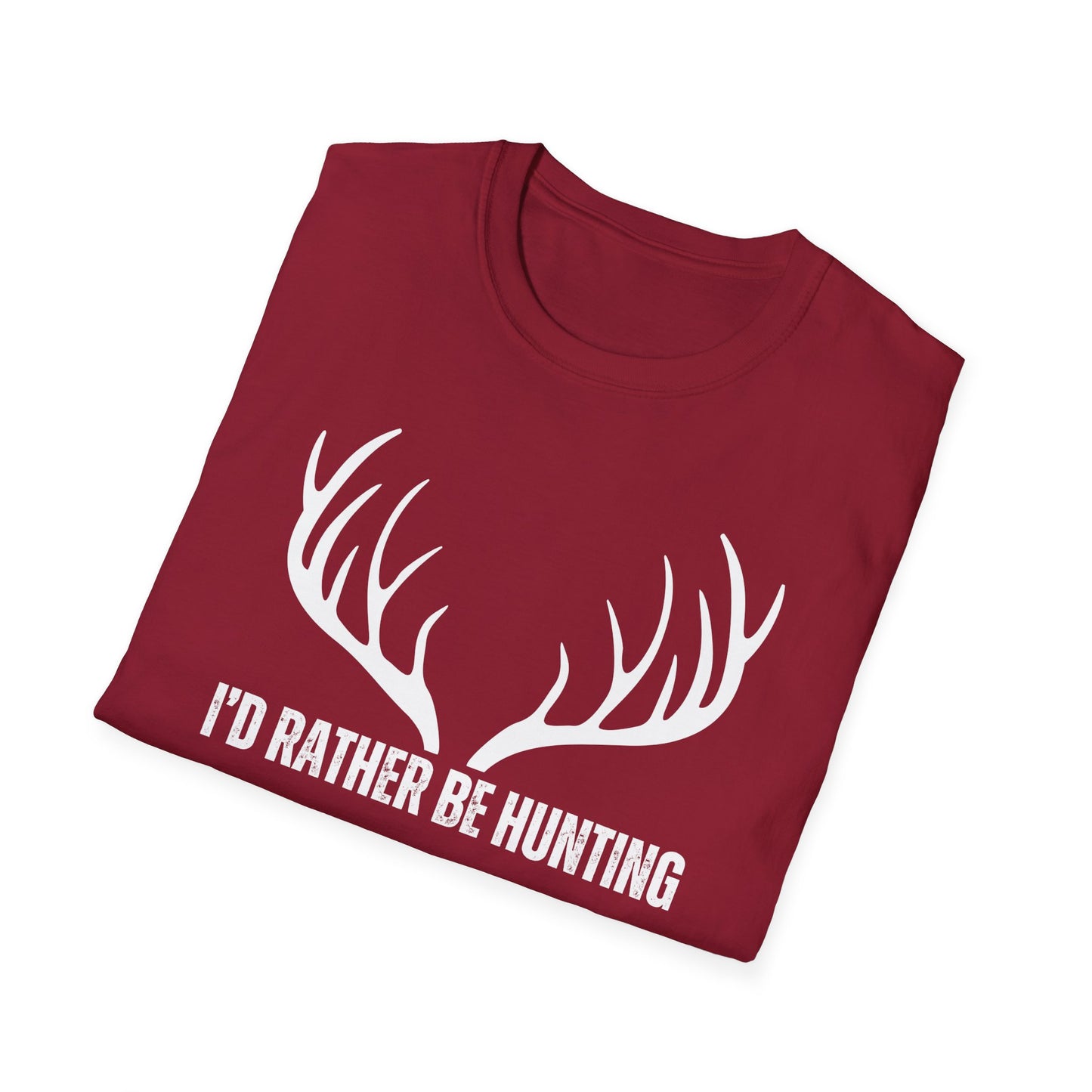 Deer Hunting T Shirts for Deer Season Shirt Hunter gifts for Men I'd Rather Be Hunting Shirt for Hunting gifts for Mens presents for Husband