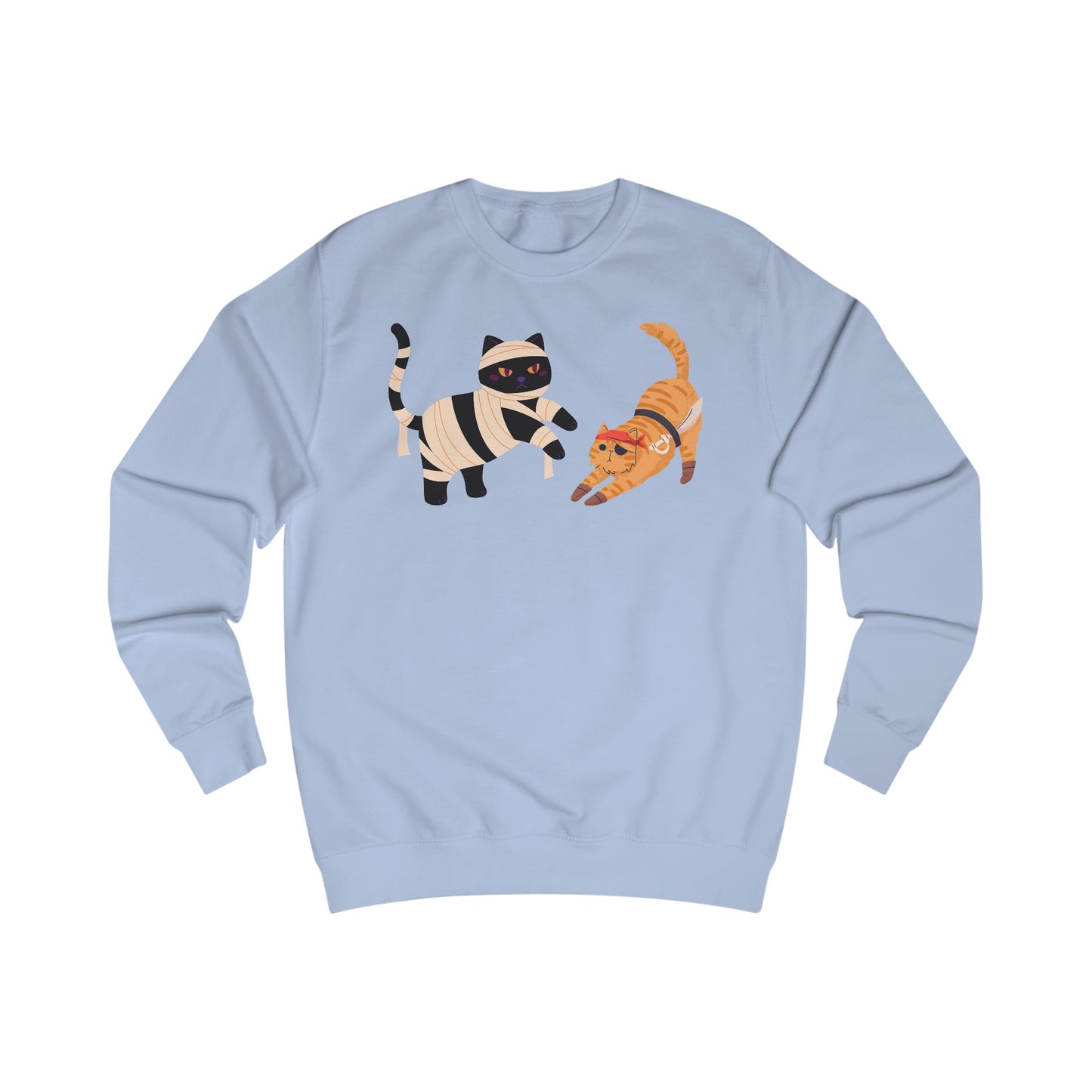 Funny Cat Sweathsirt for Halloween gifts for Cat Lady gift for Cat Lover Sweatshirts for Cat Mom gifts for Her Spooky Sweatshirt Mummy Cats