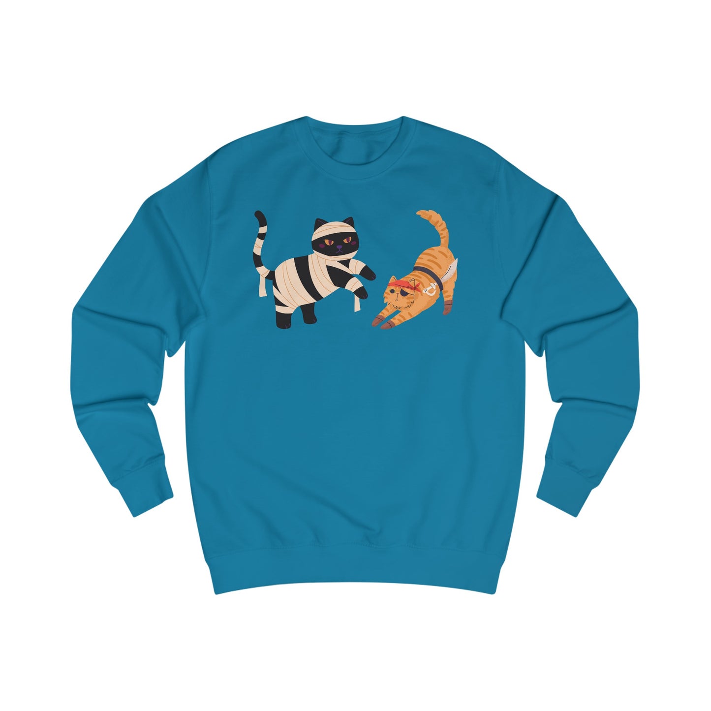 Funny Cat Sweathsirt for Halloween gifts for Cat Lady gift for Cat Lover Sweatshirts for Cat Mom gifts for Her Spooky Sweatshirt Mummy Cats