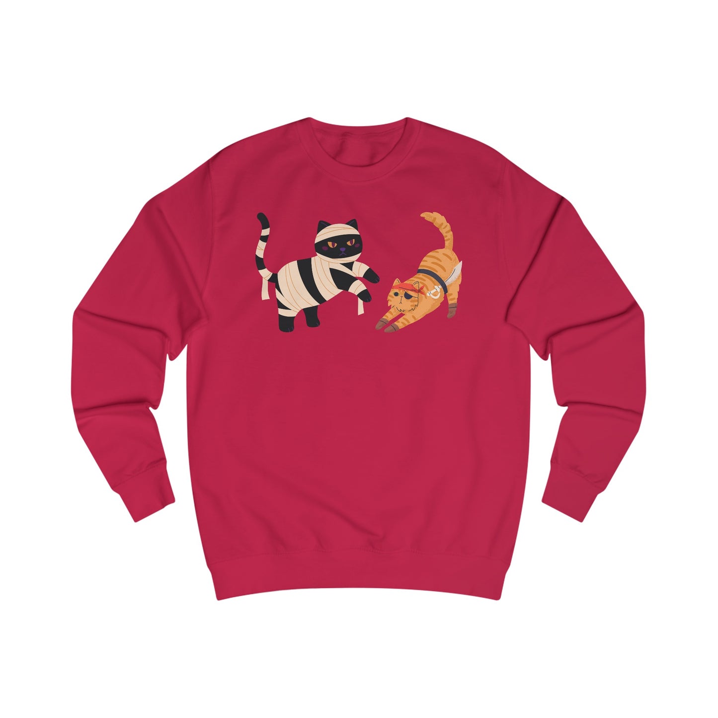 Funny Cat Sweathsirt for Halloween gifts for Cat Lady gift for Cat Lover Sweatshirts for Cat Mom gifts for Her Spooky Sweatshirt Mummy Cats