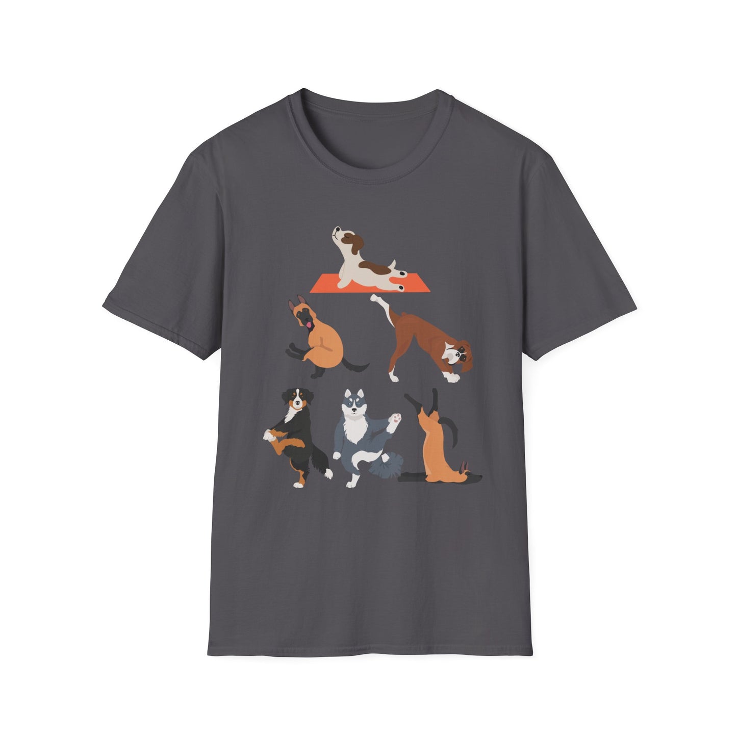 Yoga Dogs T-shirt Dog Yoga Shirt Funny Dog T-shirt for Dog Lover gift for Yoga Lover Gift Funny Yoga T Shirt Cute Dogs Doing Yoga Shirt