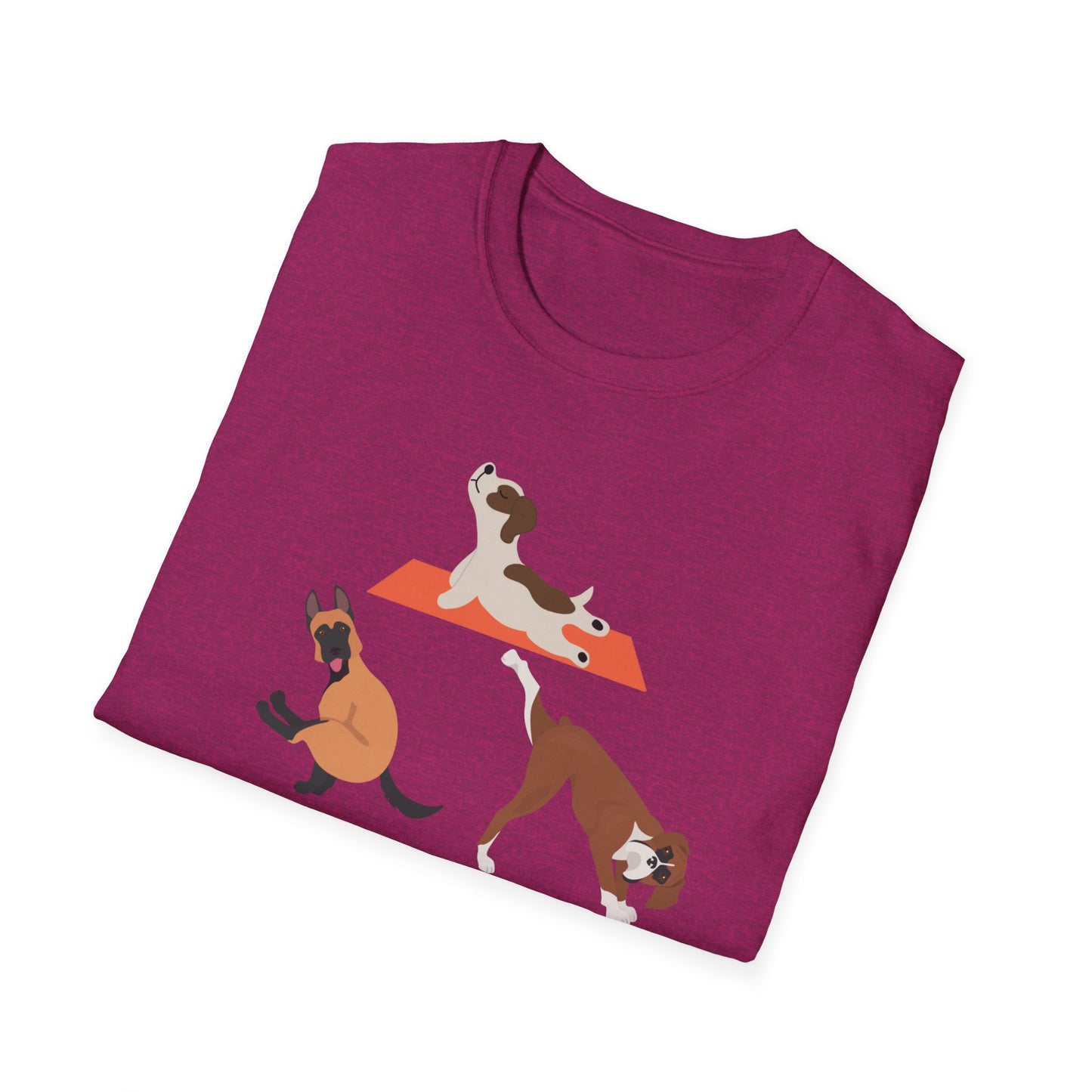 Yoga Dogs T-shirt Dog Yoga Shirt Funny Dog T-shirt for Dog Lover gift for Yoga Lover Gift Funny Yoga T Shirt Cute Dogs Doing Yoga Shirt
