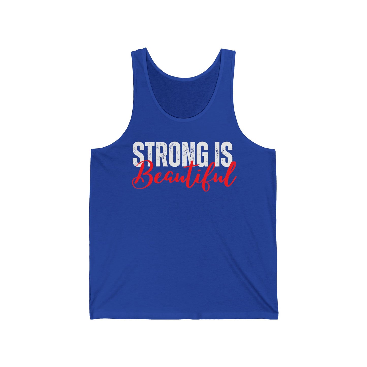 Strong is Beautiful Tank Top for Workout Tank Tops for Gym Tank Top for Womens gifts for Gym Rat gift Gym Lover Tank Top Fitness Lover gift