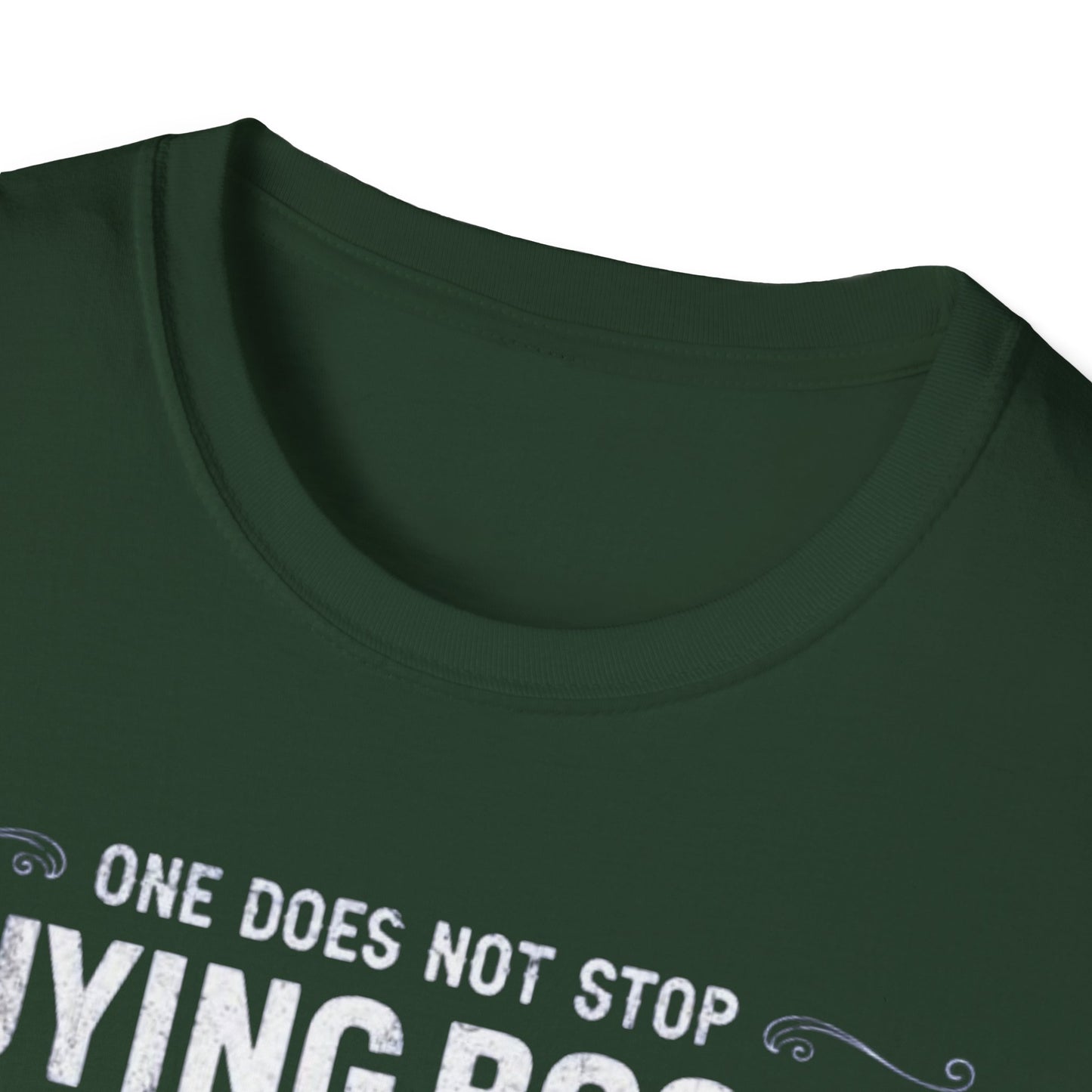 Book T-shirt for Reading Lover gift for Bookworm T Shirts for Literary gifts One Does Not Stop Buy Books Because There Is No Shelf Space