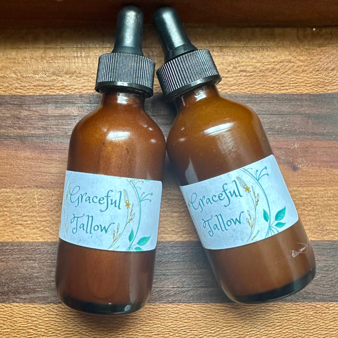 Tinted Sunscreen Oil Foundation Tinted Moisturizer Tallow Emu Oil Moisturizing Facical Oil All Natural Makeup Mineral Sunscreen 2oz Bottle