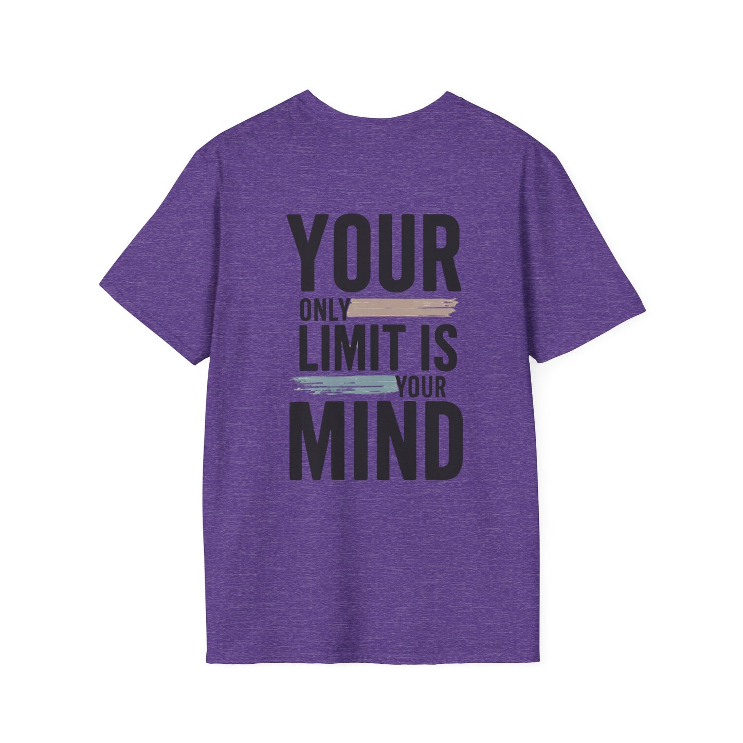 Motivational Unisex Softstyle T-Shirt, Inspirational Tee, Positive Quote Shirt, Mindful Clothing, Graphic Tee for Men and Women