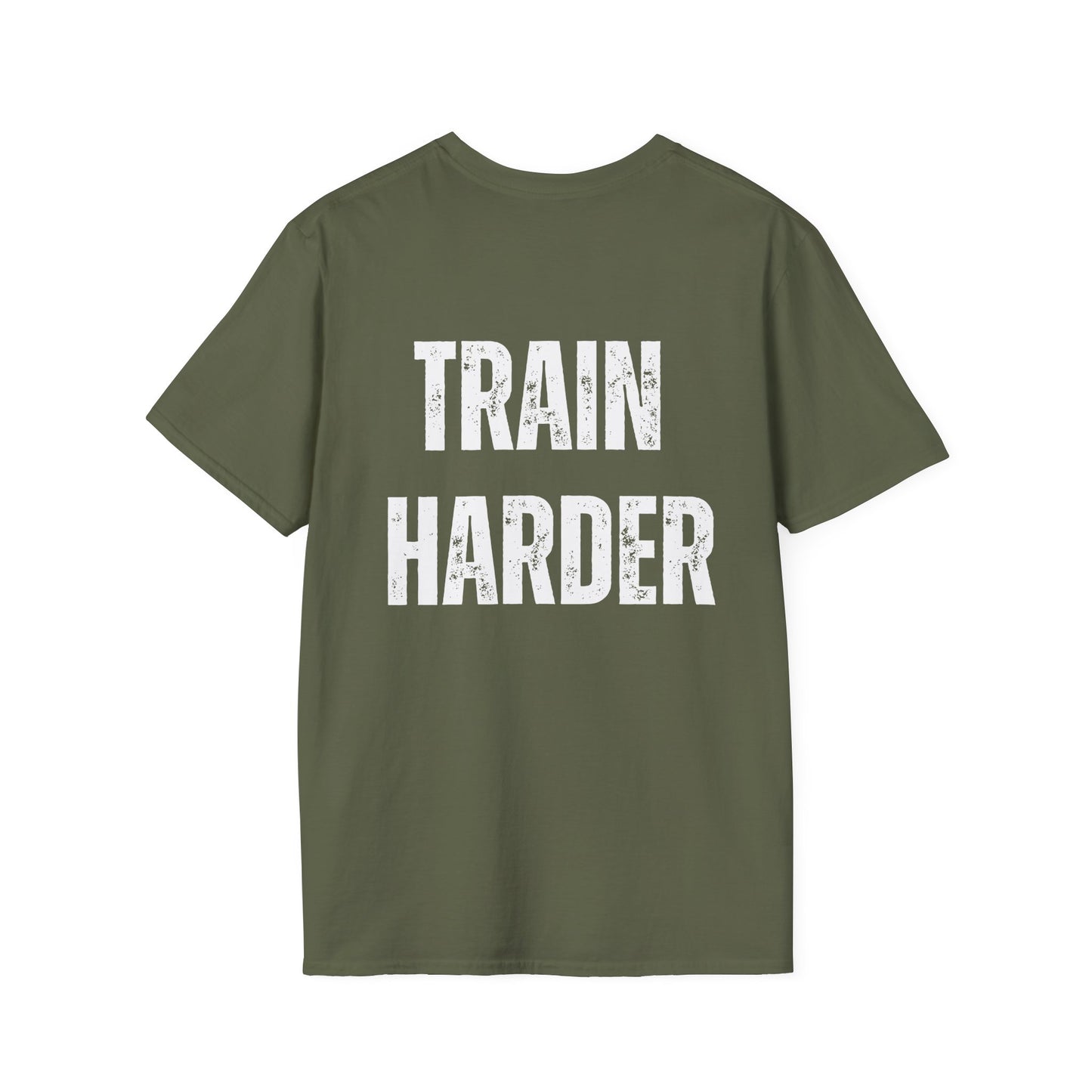 Train Harder Gym Tshirt for Powerlifting gifts for Weightlifting T-shirt Workout Tee Exercise Shirt Fitness Clothing Weightlifting Top