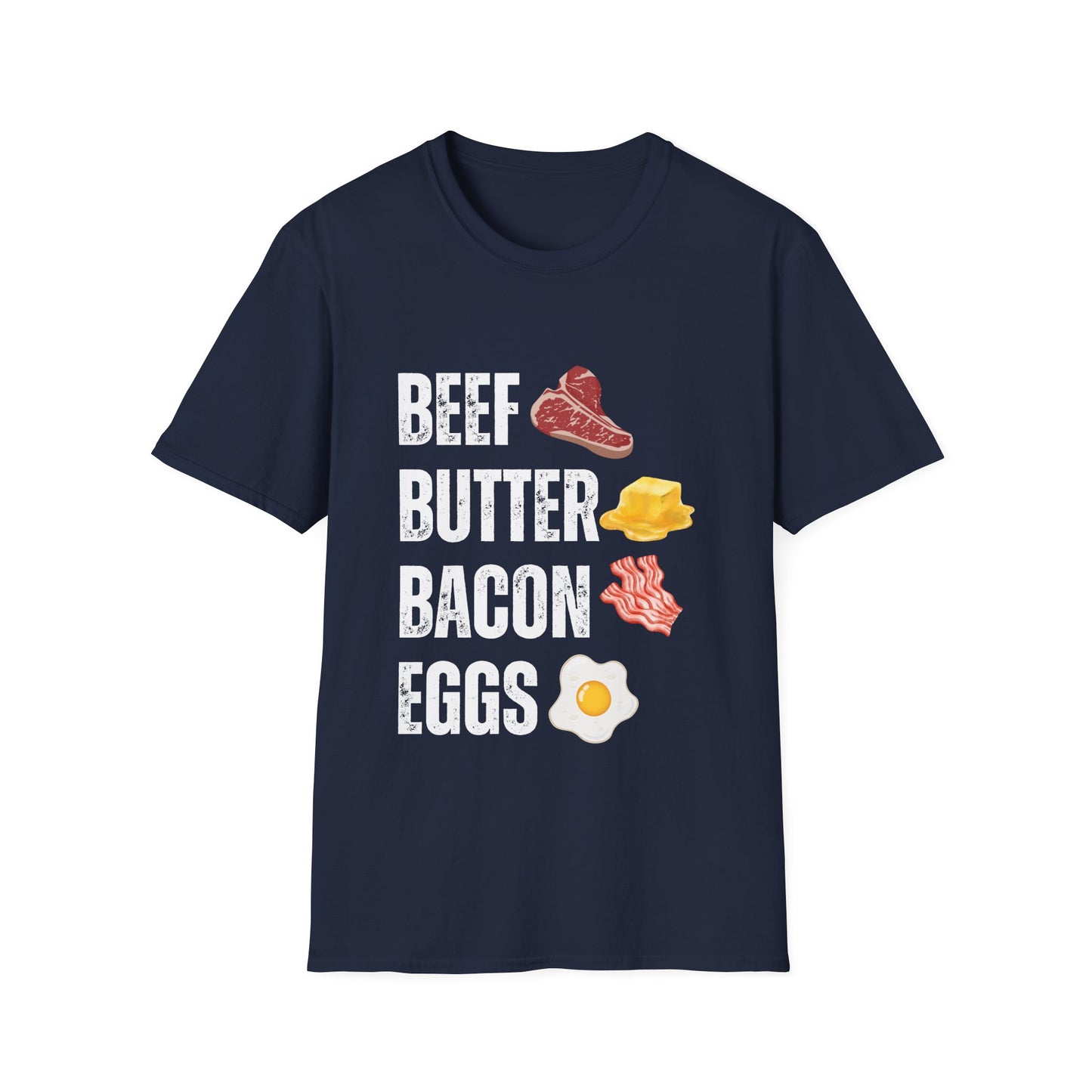 Beef Butter Bacon Eggs T-shirt for Carnivore gift for Meat Lover BBBE T Shirt Meat Shirt Carnivore Diet Tee for Carnivore gifts