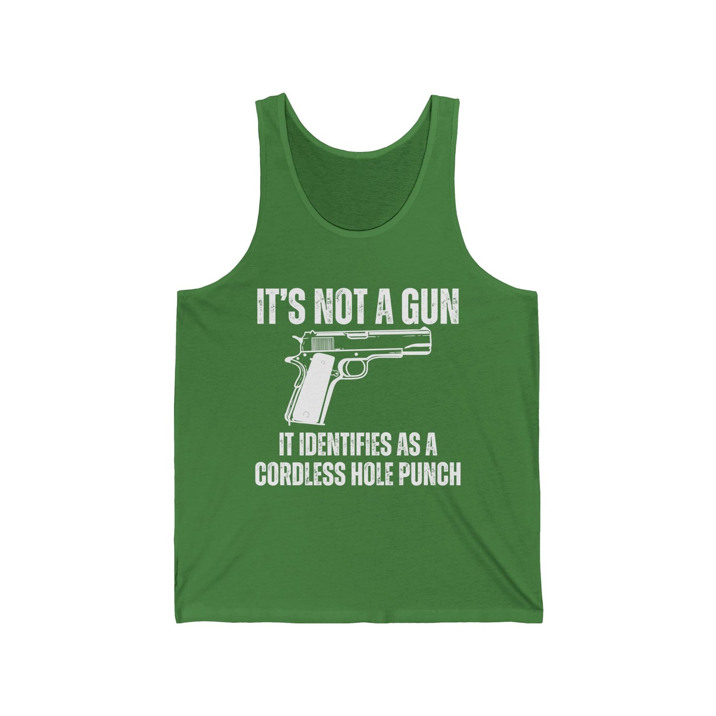 Funny Gun Tank Top for 2nd Amendment Supporter gift for Gun Lover gifts Pistol Tank Tops for Pro Gun Tank Tops Funny Gun Puns for Him gifts