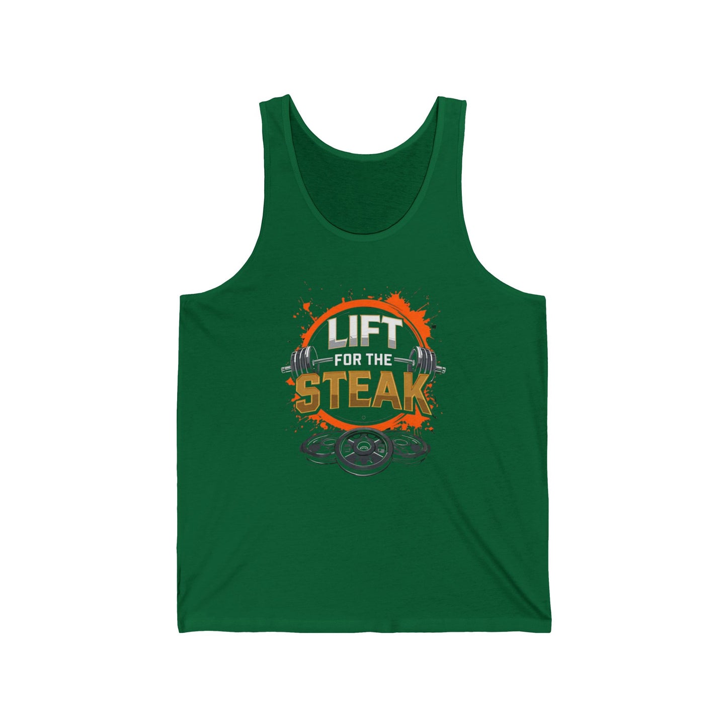 Gym Tank Top Workout Tank Tops for Gym Lovers gifts for Men presents for Christmas present for Bodybuilding Tanks Lift for Steak Shirt
