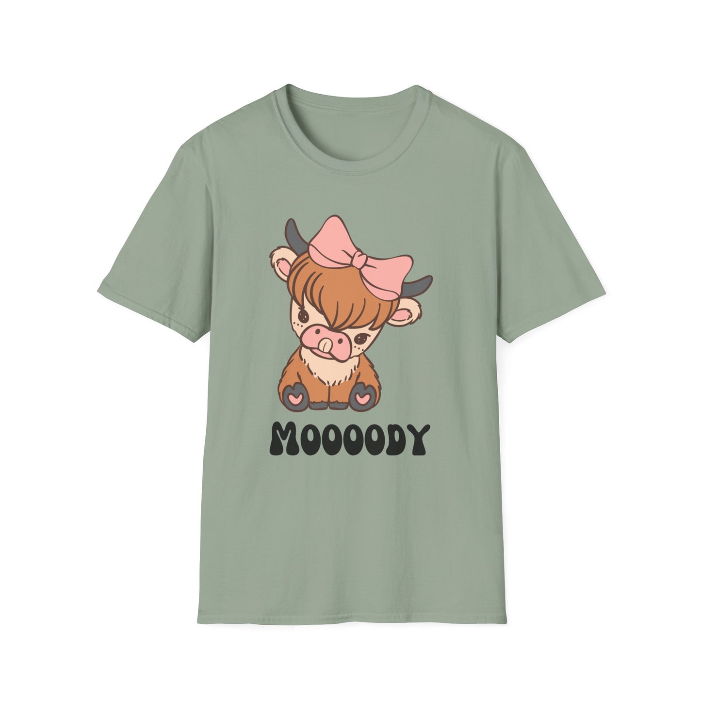Highland Cow Shirt Funny Moody Cow Themed Shirts for Cow Lover gifts for Farmer gift Funny Cow T-shirt for Cow Theme T Shirt